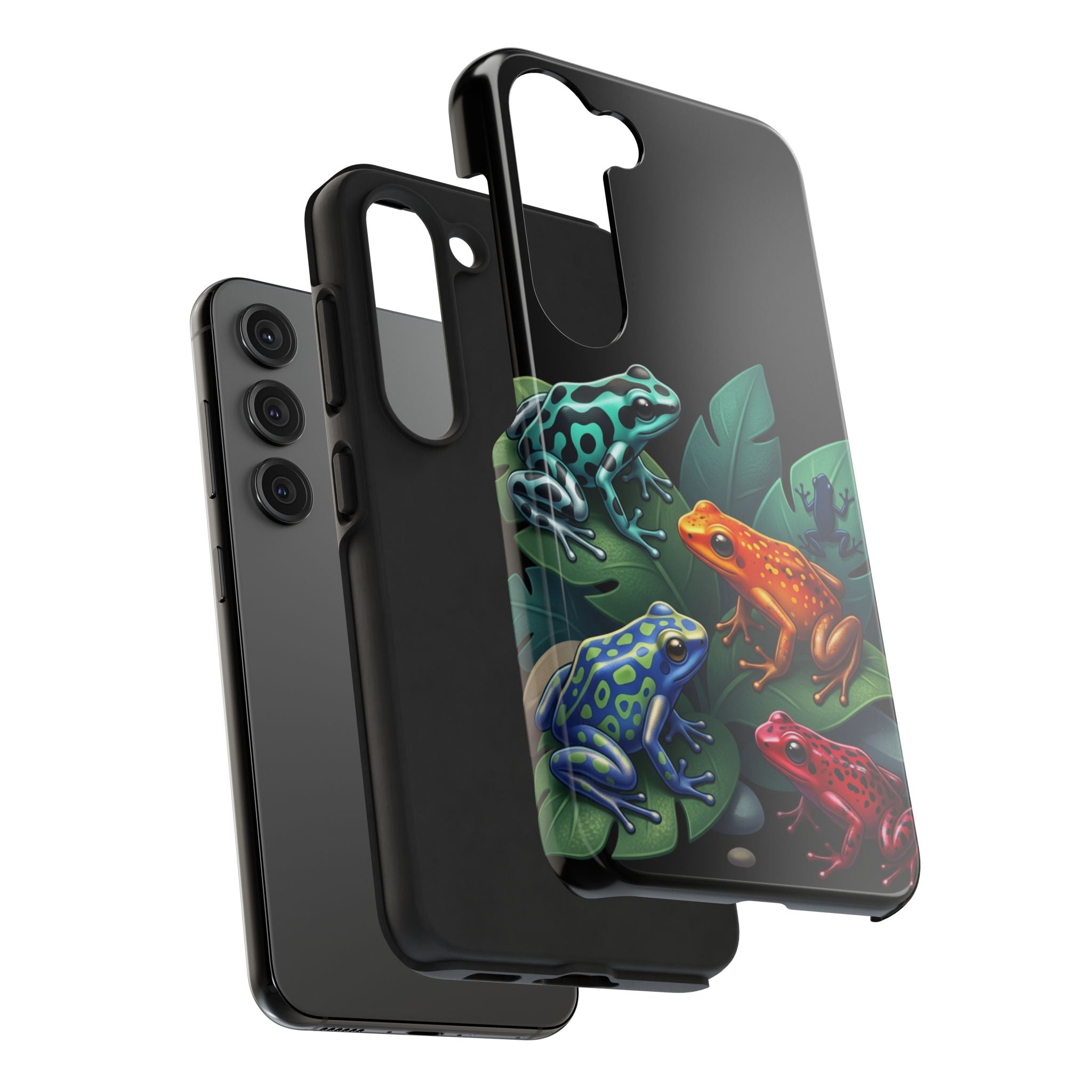 Phone Case | Colorful Dart Frog Design Tough Protective Case