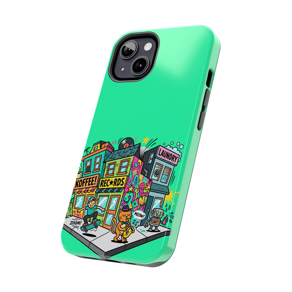 Phone Case | Tough Protective Cover with Colorful Street Art