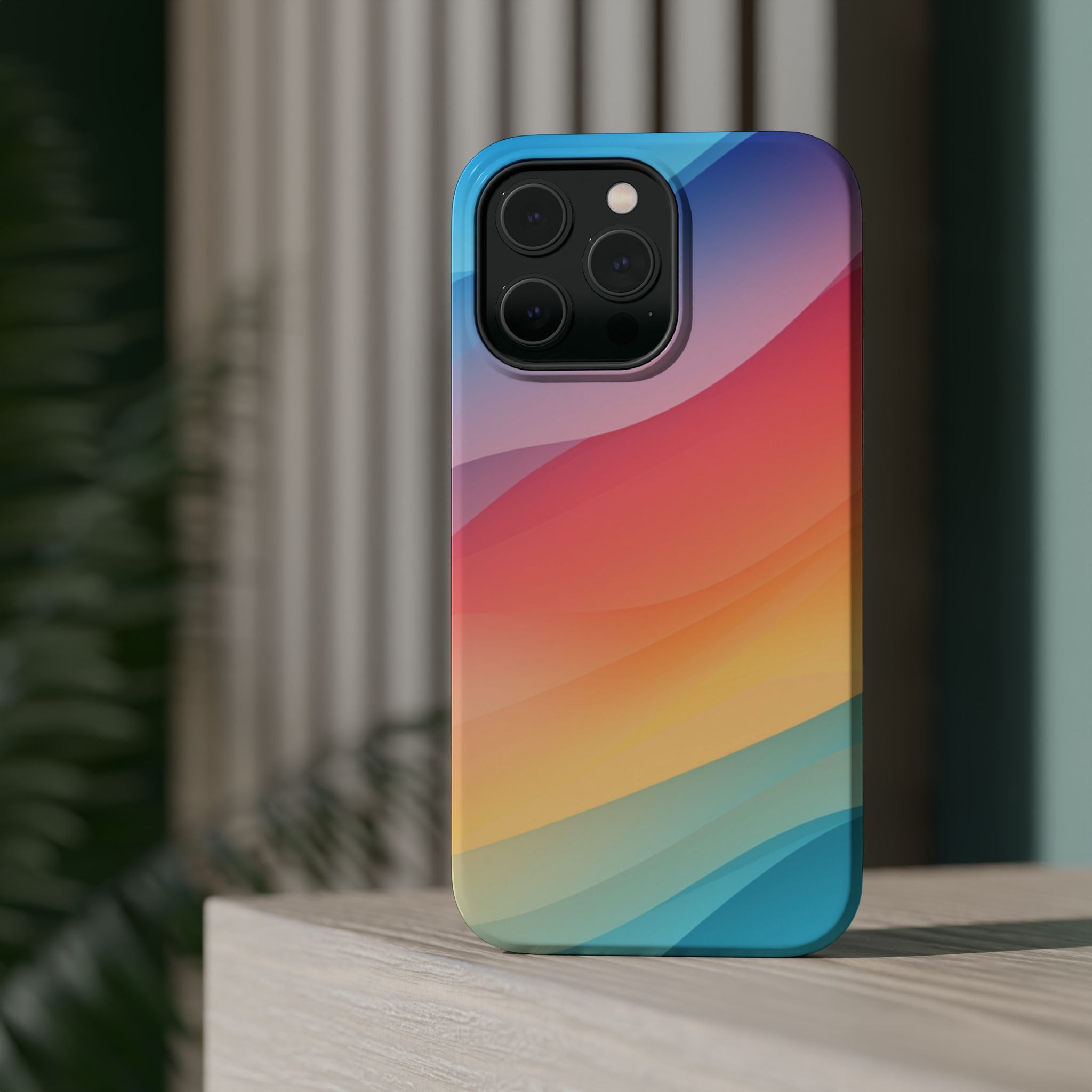 Phone Case | Gradient Sunset Magnetic Impact-Resistant Phone Shield