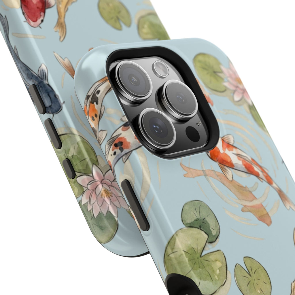 Phone Case | Koi Pond Magnetic Impact-Resistant Phone Cover