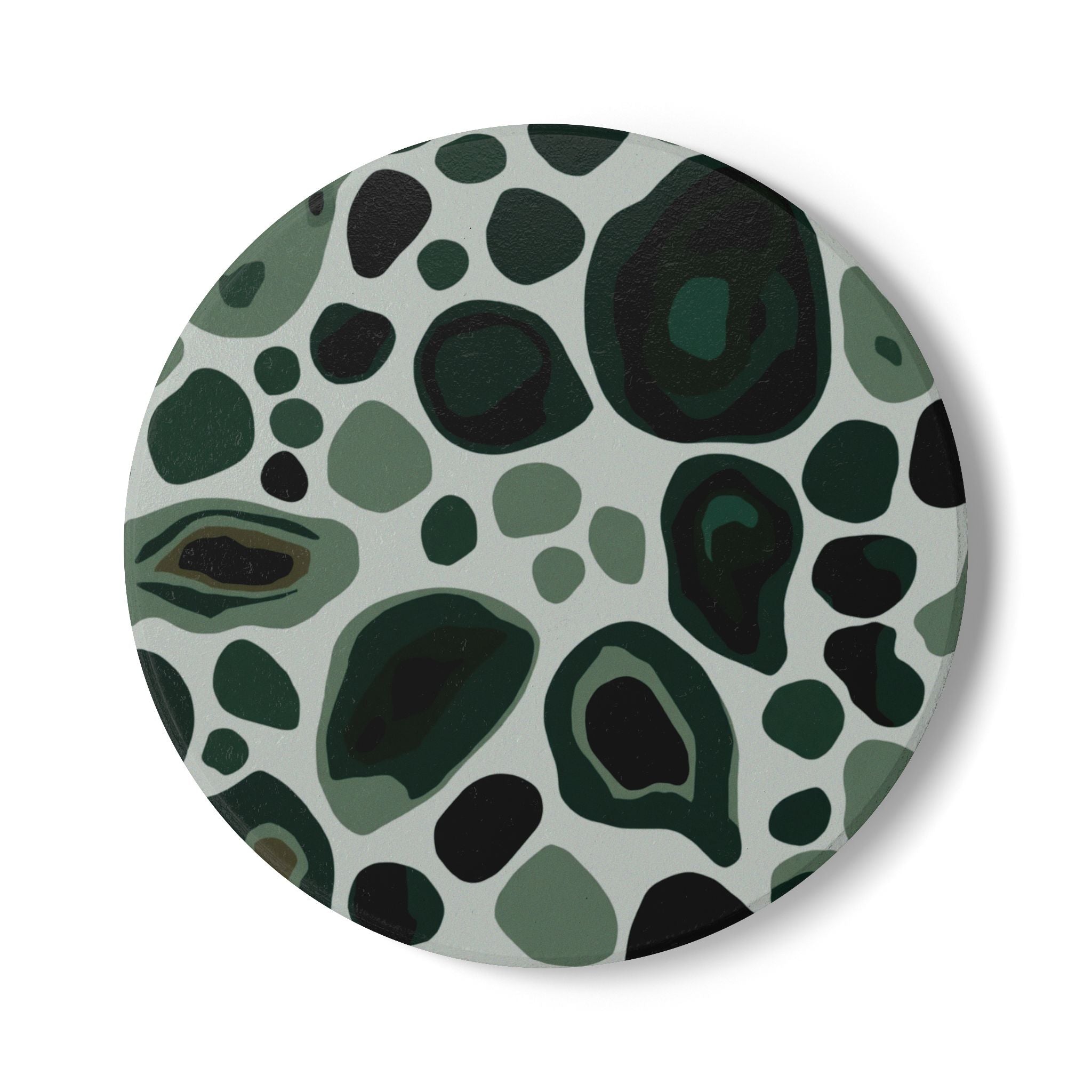 Ceramic Coasters | Modern Abstract Stone Print