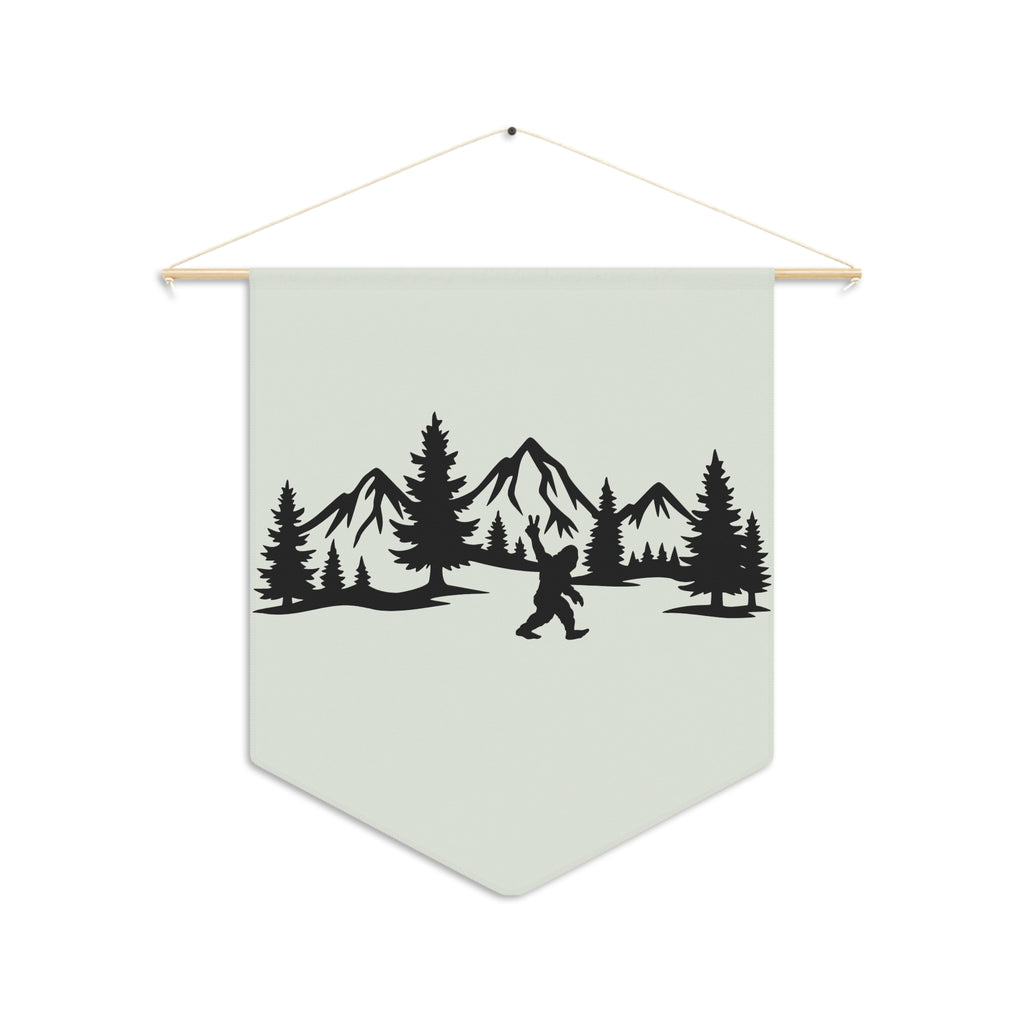 Pennant Banner | 'Peace, I'm Out'–Bigfoot Wall Decor