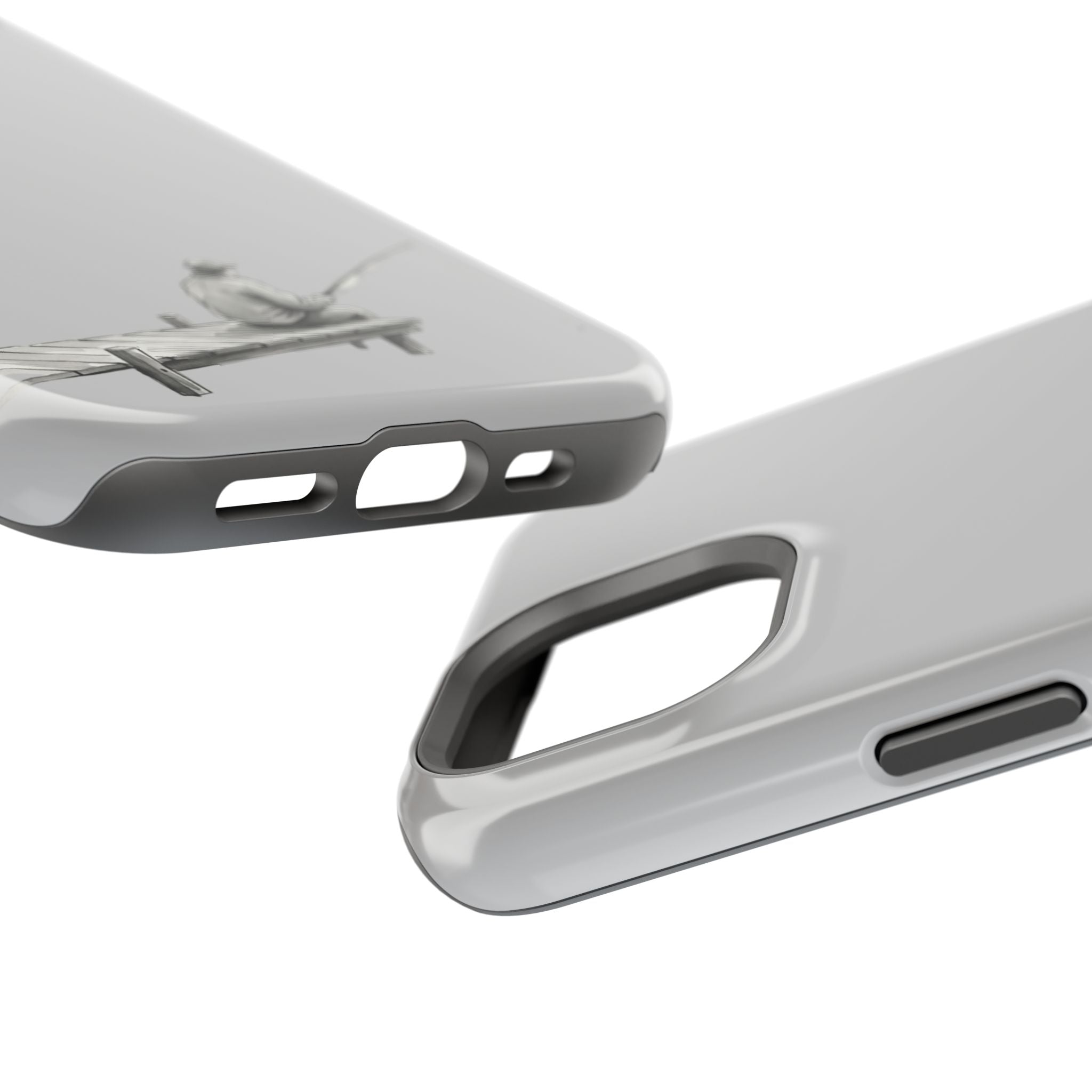 Phone Case | Fishing Dock Minimalist Magnetic Impact-Resistant Case