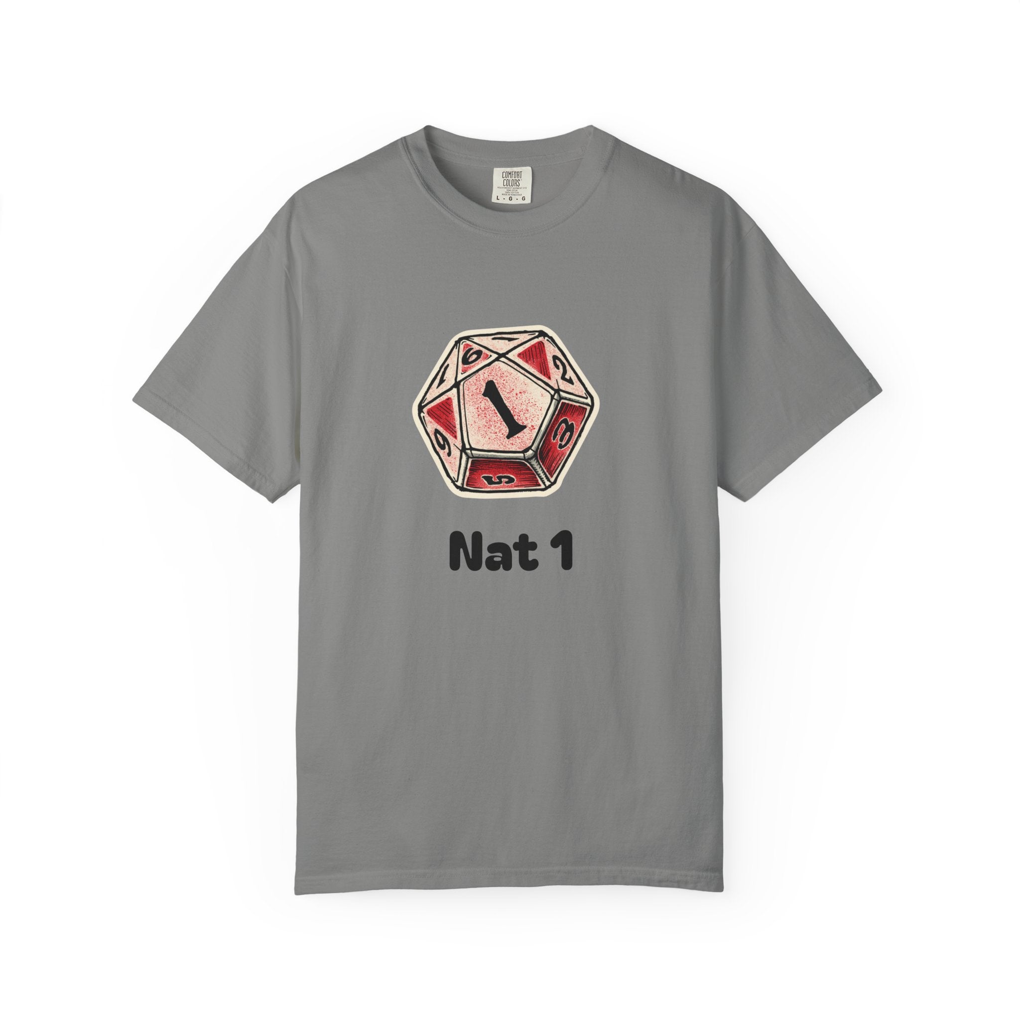 T-Shirt | Roleplaying RPG 'Nat 1' & 'Striving to Be the Whole Problem' Tee