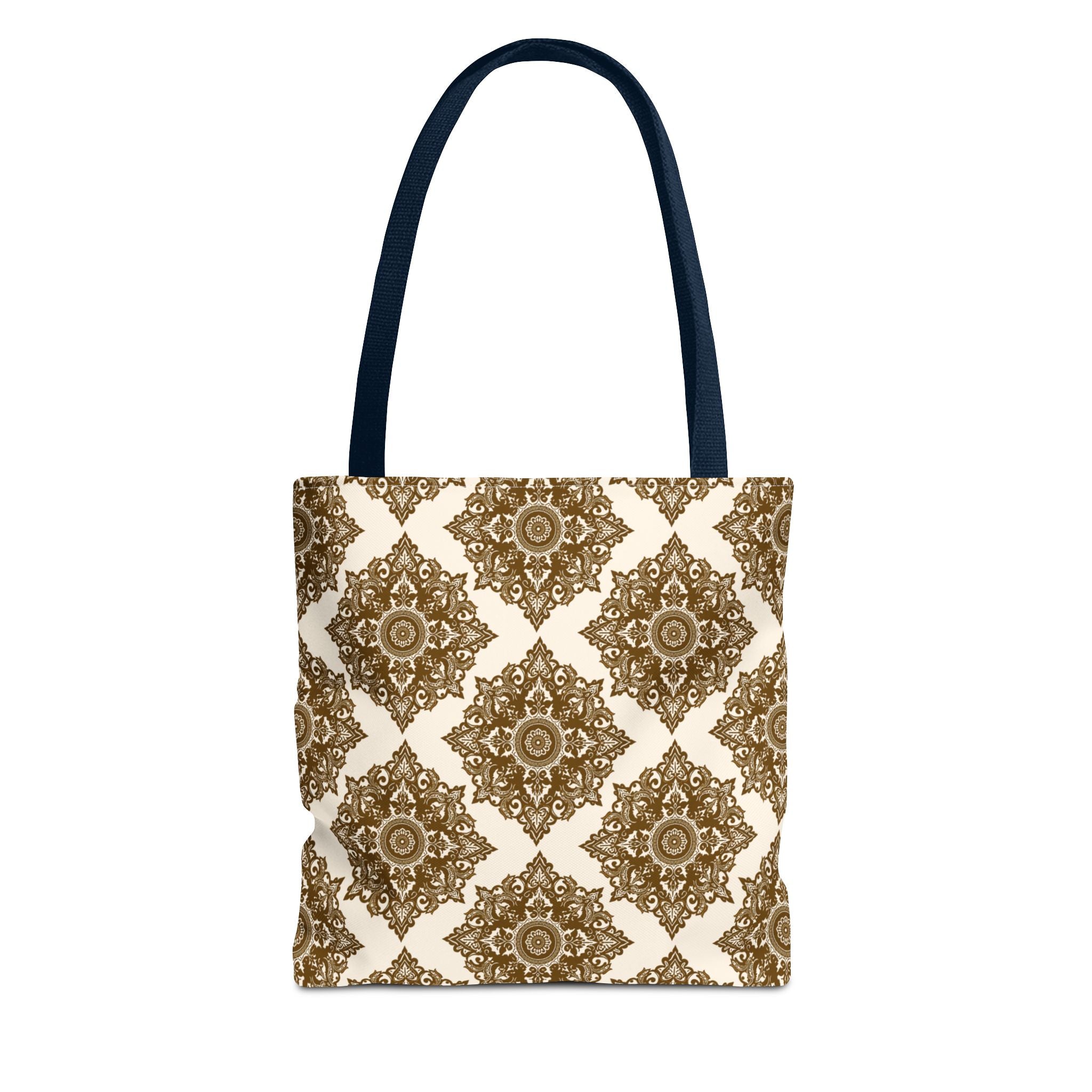 Tote Bag | Boho Gold Medallion Pattern