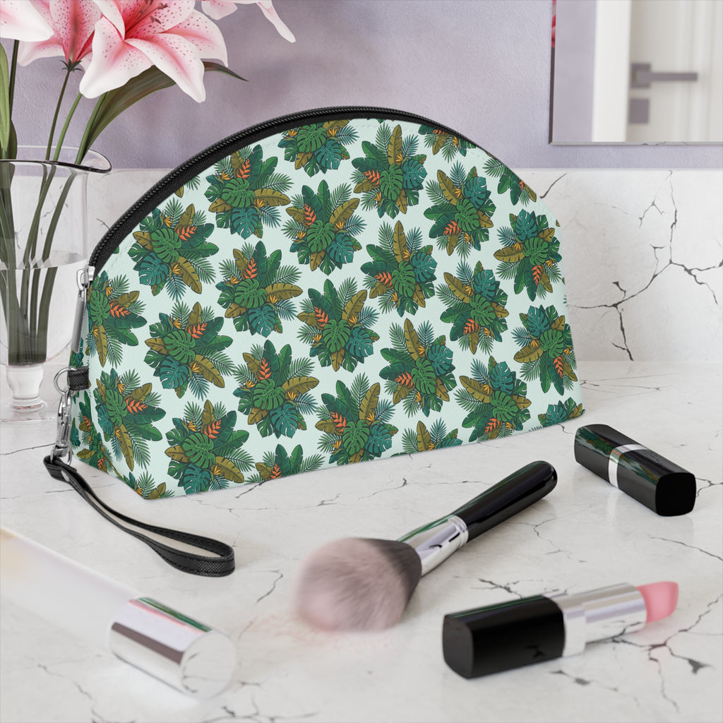 Cosmetic Pouch | Tropical Plants Makeup Bag