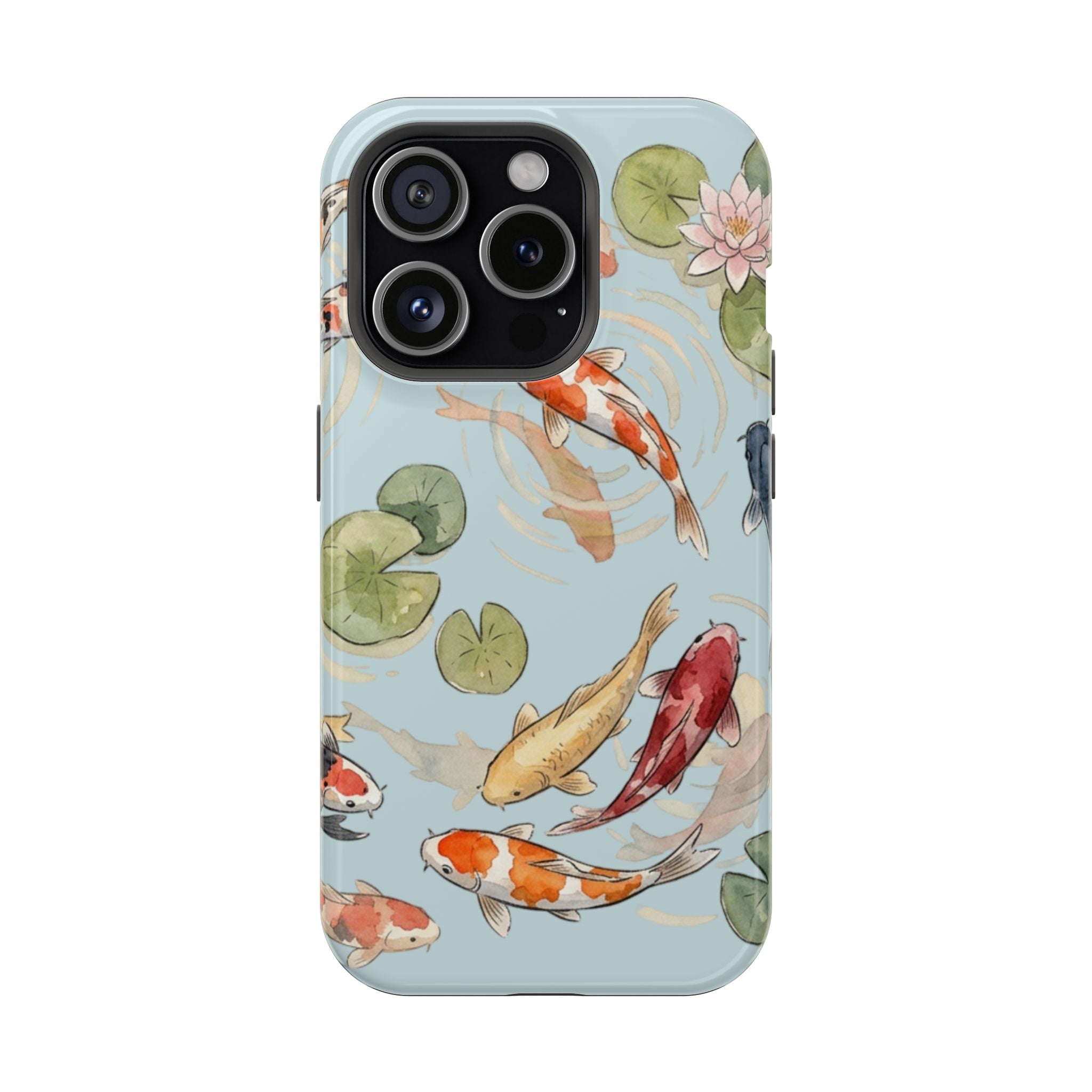 Phone Case | Koi Pond Magnetic Impact-Resistant Phone Cover