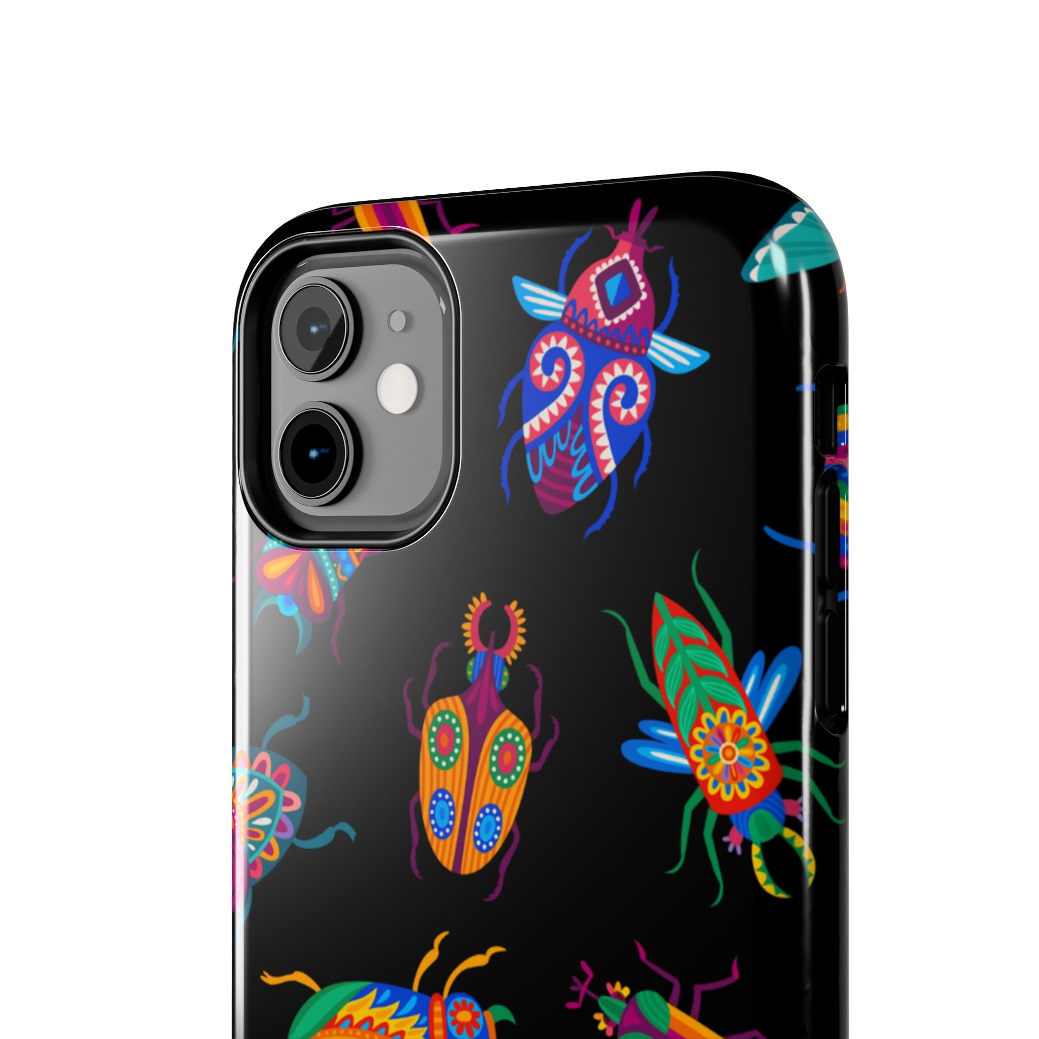 Phone Case | Neon Beetle Pattern Tough Protective Cover
