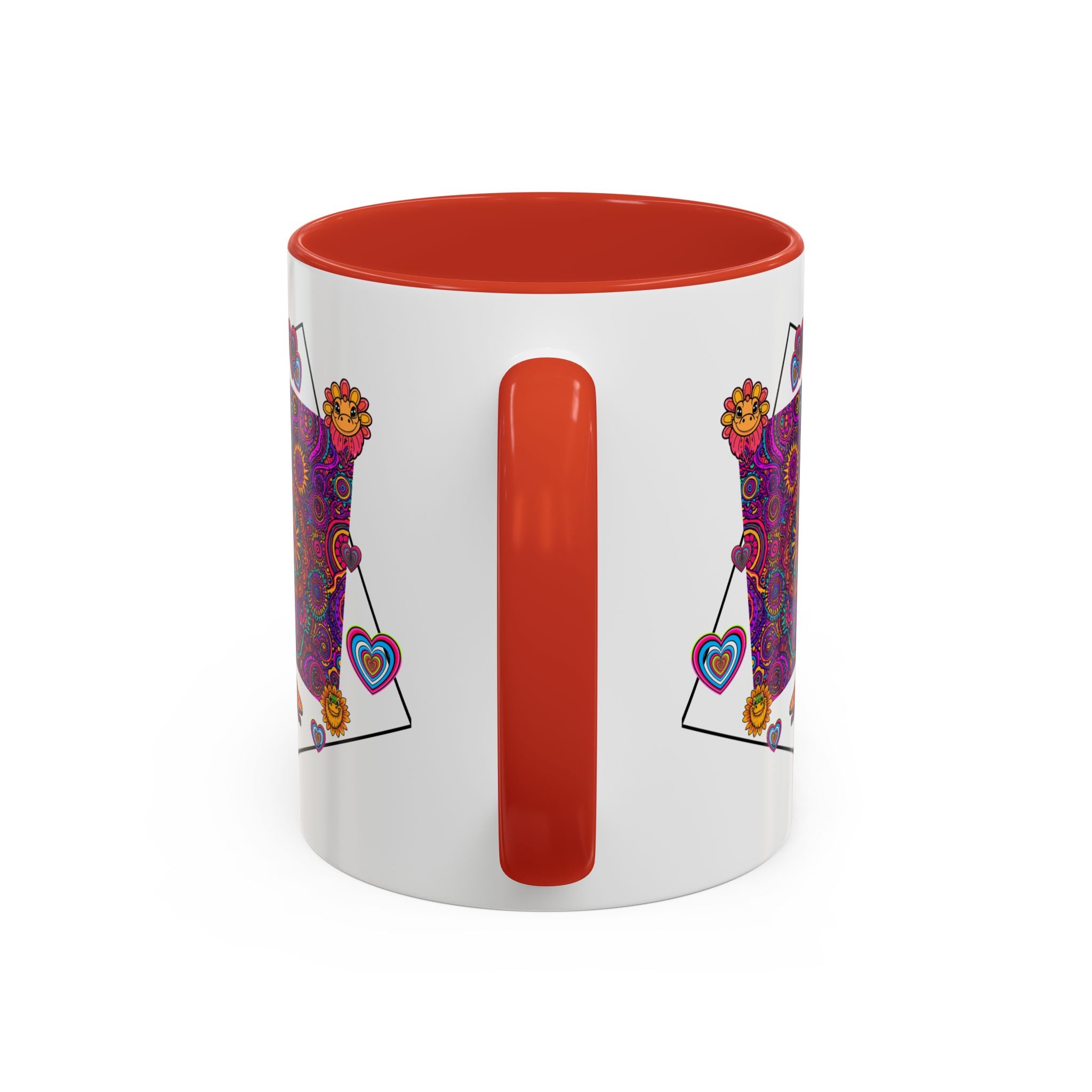 Coffee Mug | Psychedelic Lizards Accent Ceramic Mug