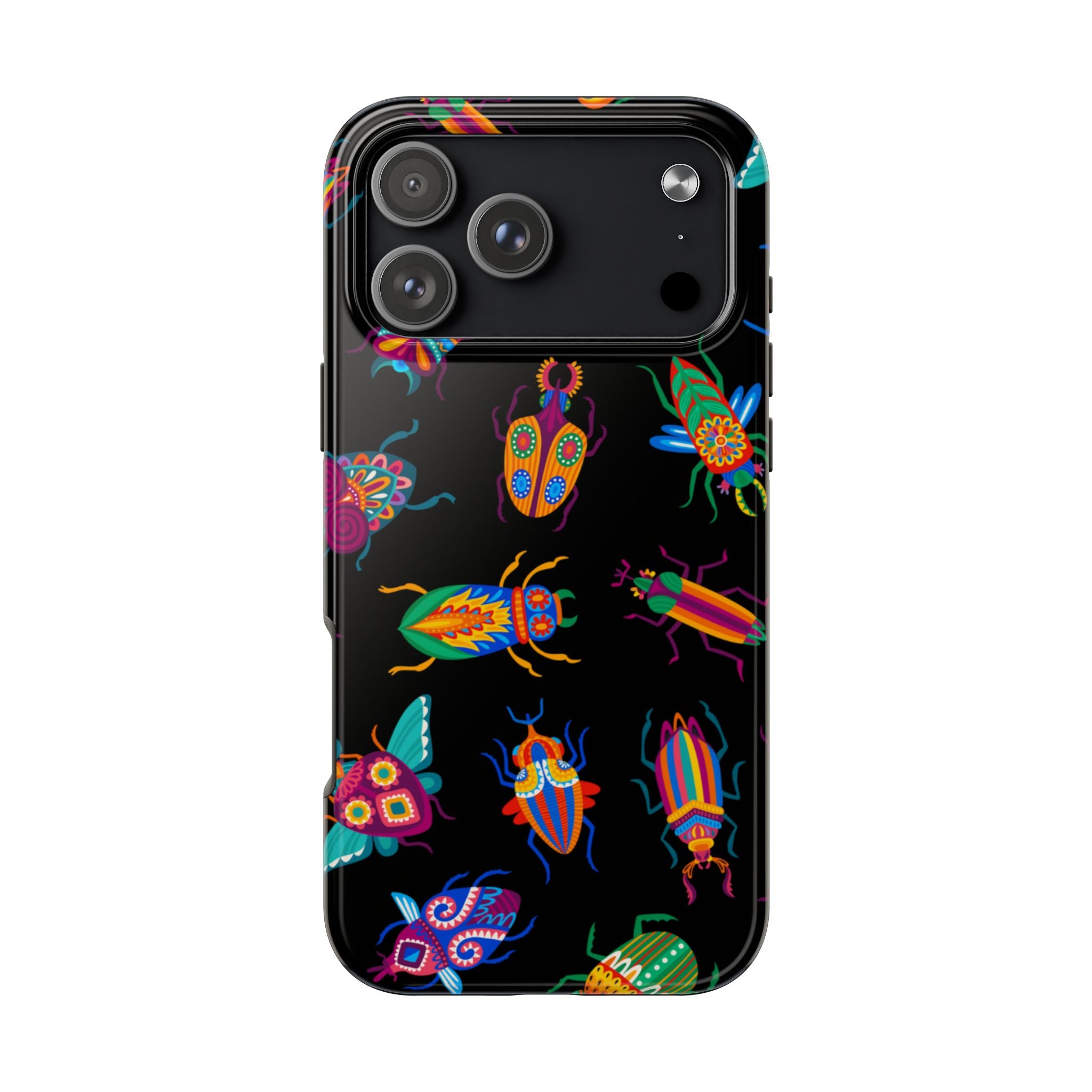 Phone Case | Neon Beetle Pattern Tough Protective Cover