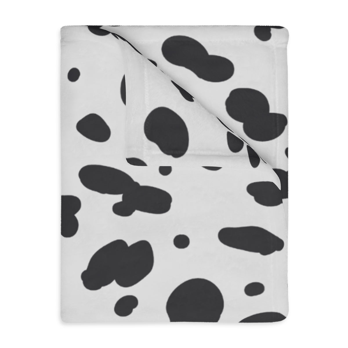 Cozy Spots and Paws Double-Sided Velveteen Throw