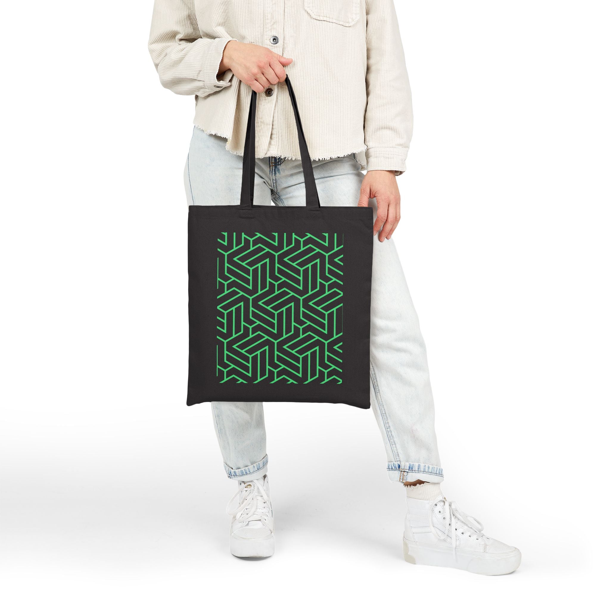 Tote Bag | Geometric Pastel Pattern