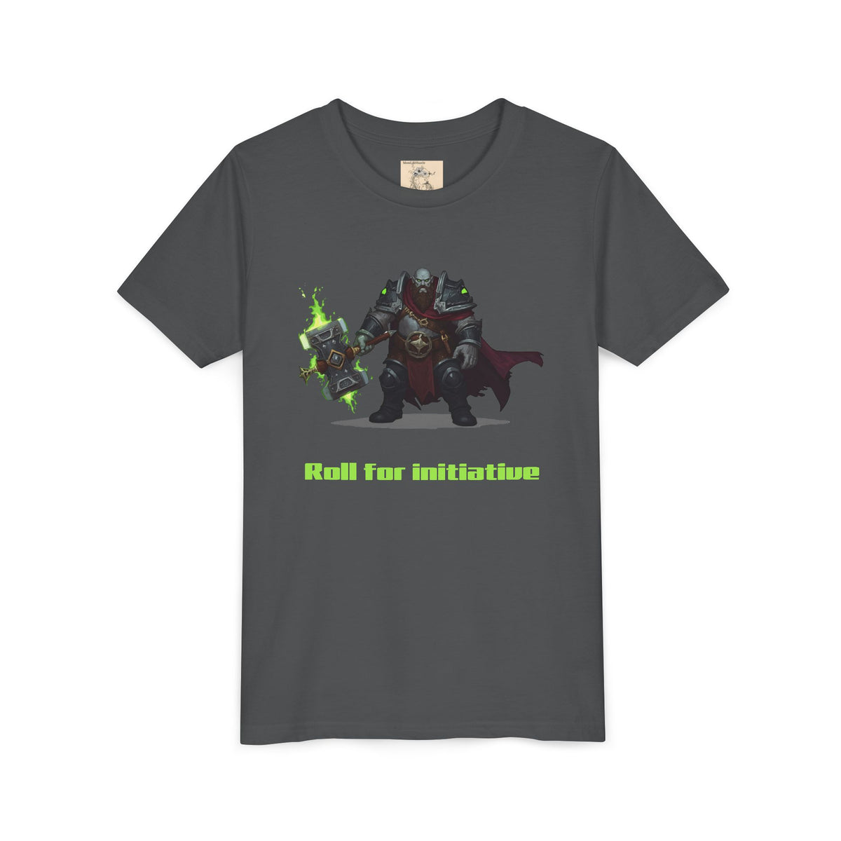Custom 'Roll for Initiative' RPG Fantasy Character T-Shirt