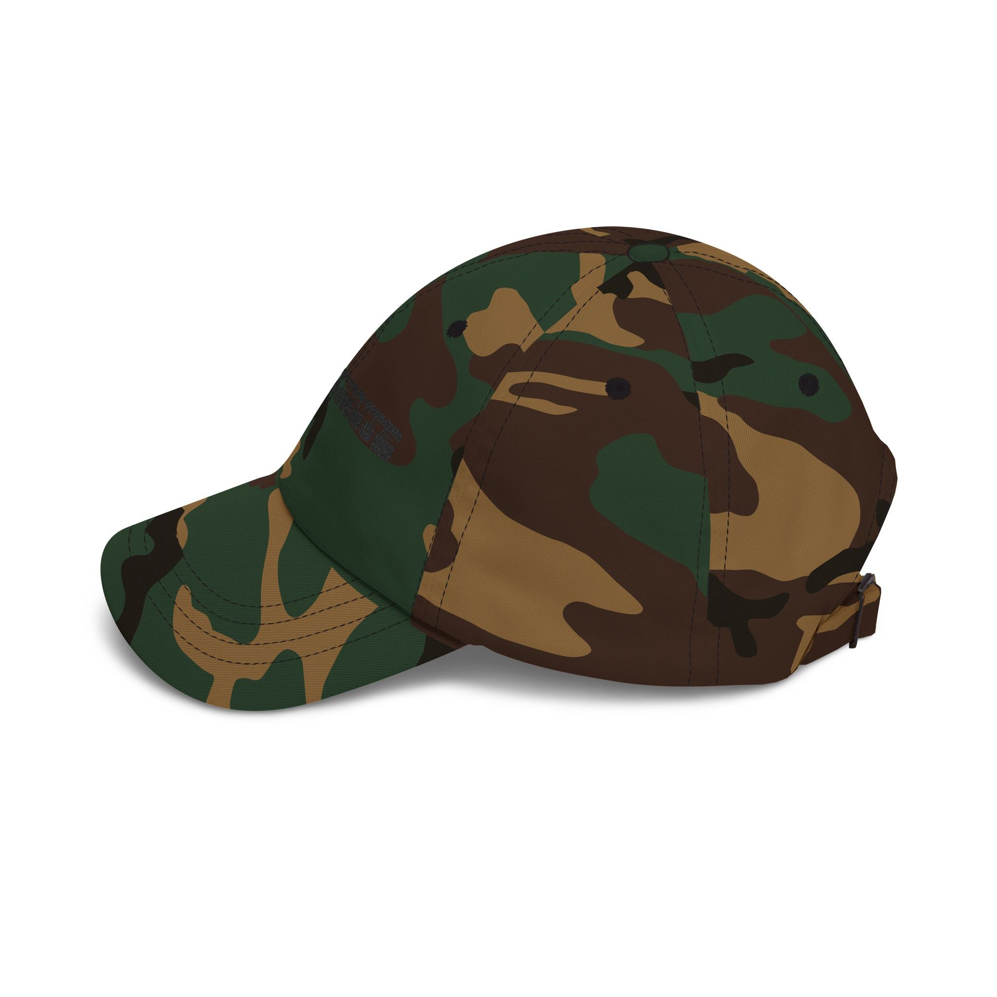 Hat | Dad Cap with Embroidered Text 'Mom's Favorite' Cap