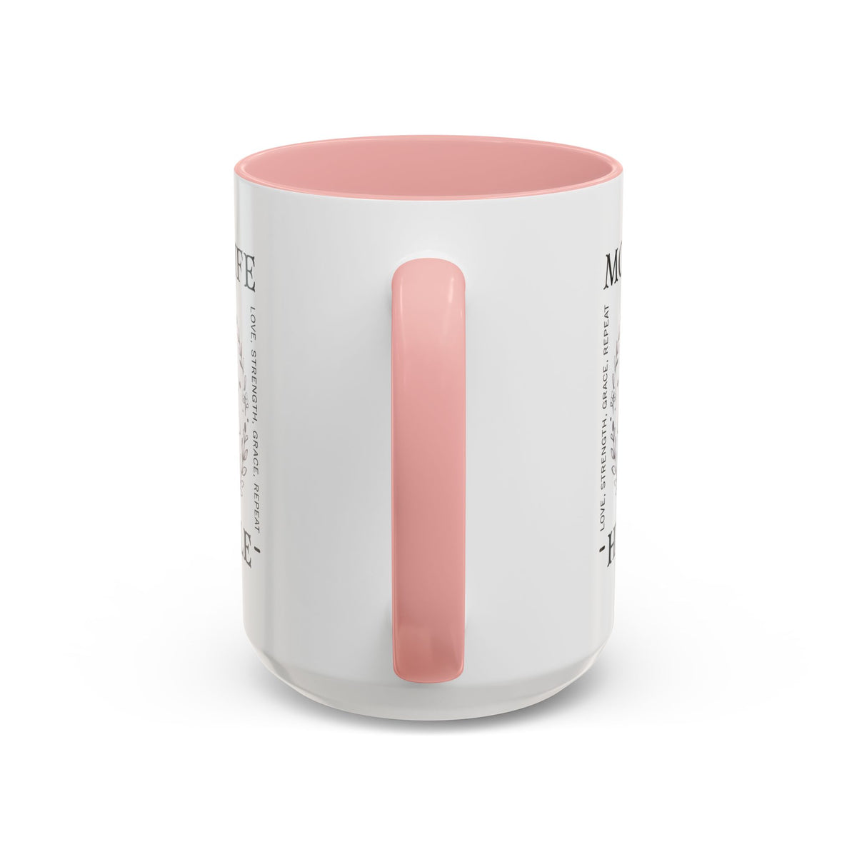 Mom Life Hustle Coffee Mug | Mom Life Accent Ceramic Mug 11/15oz