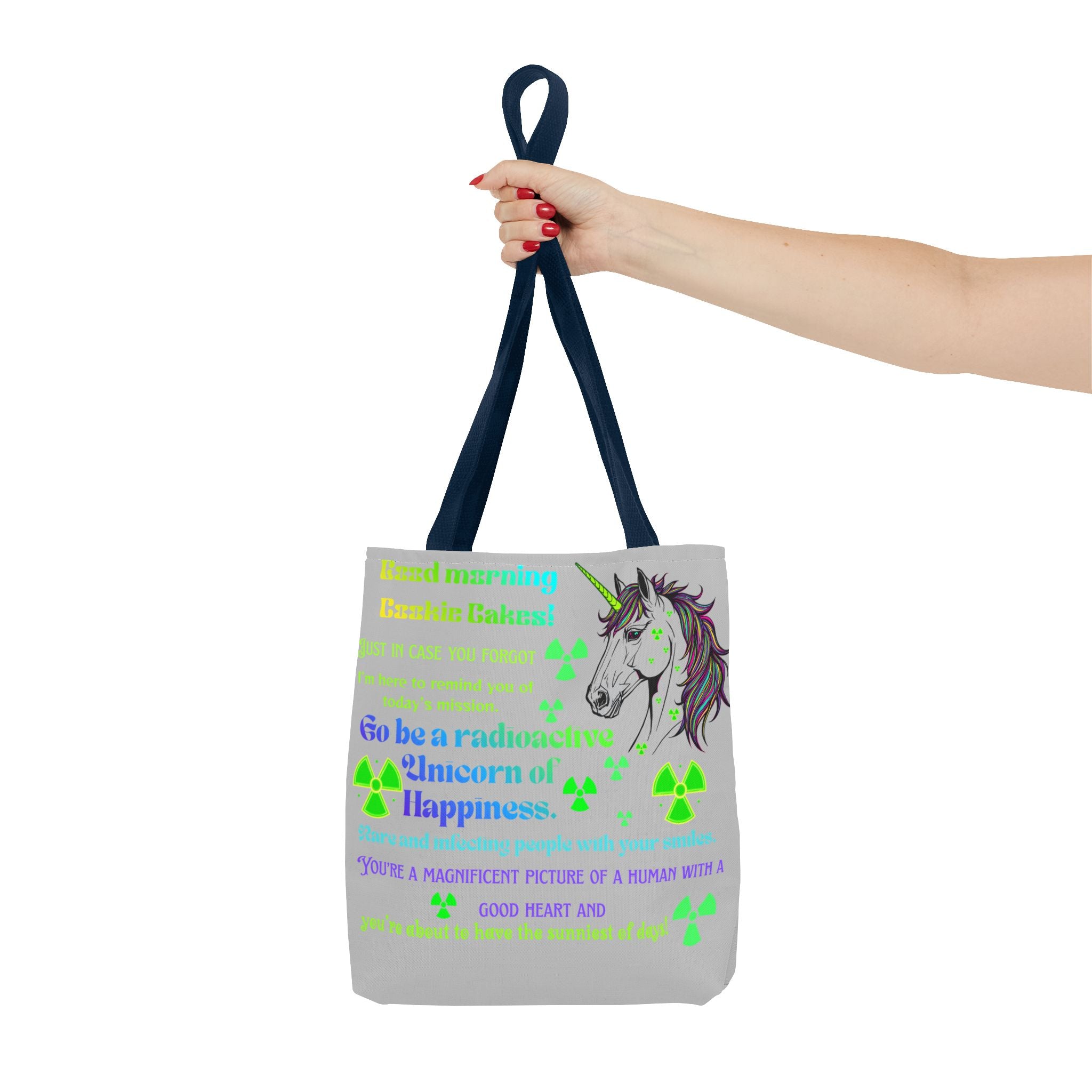Tote Bag | Radiant Neon Graphic Tote