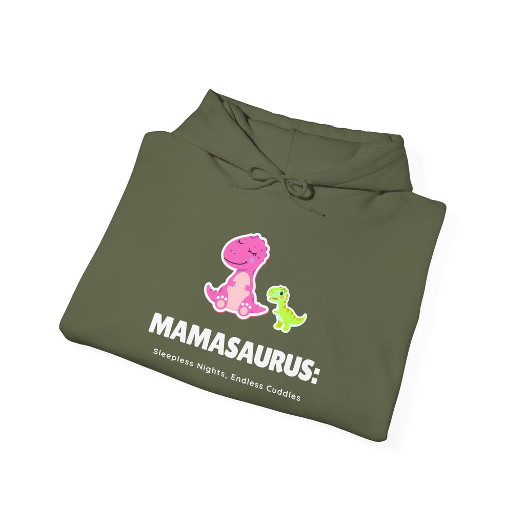 Hoodie | 'Mamasaurus' Pink Mama Dino with Baby Sweater