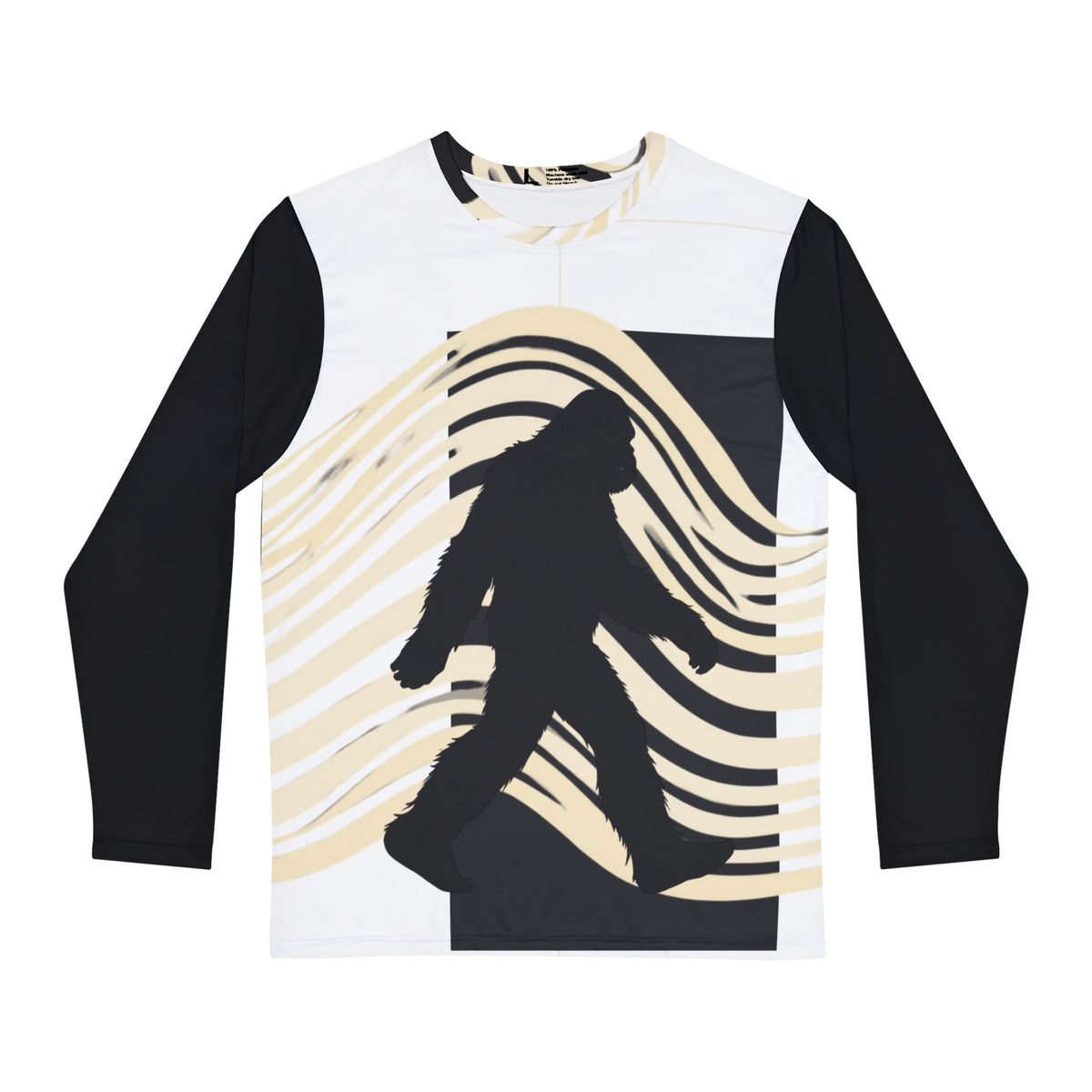 Vintage Waves & Sasquatch Long Sleeve Shirt