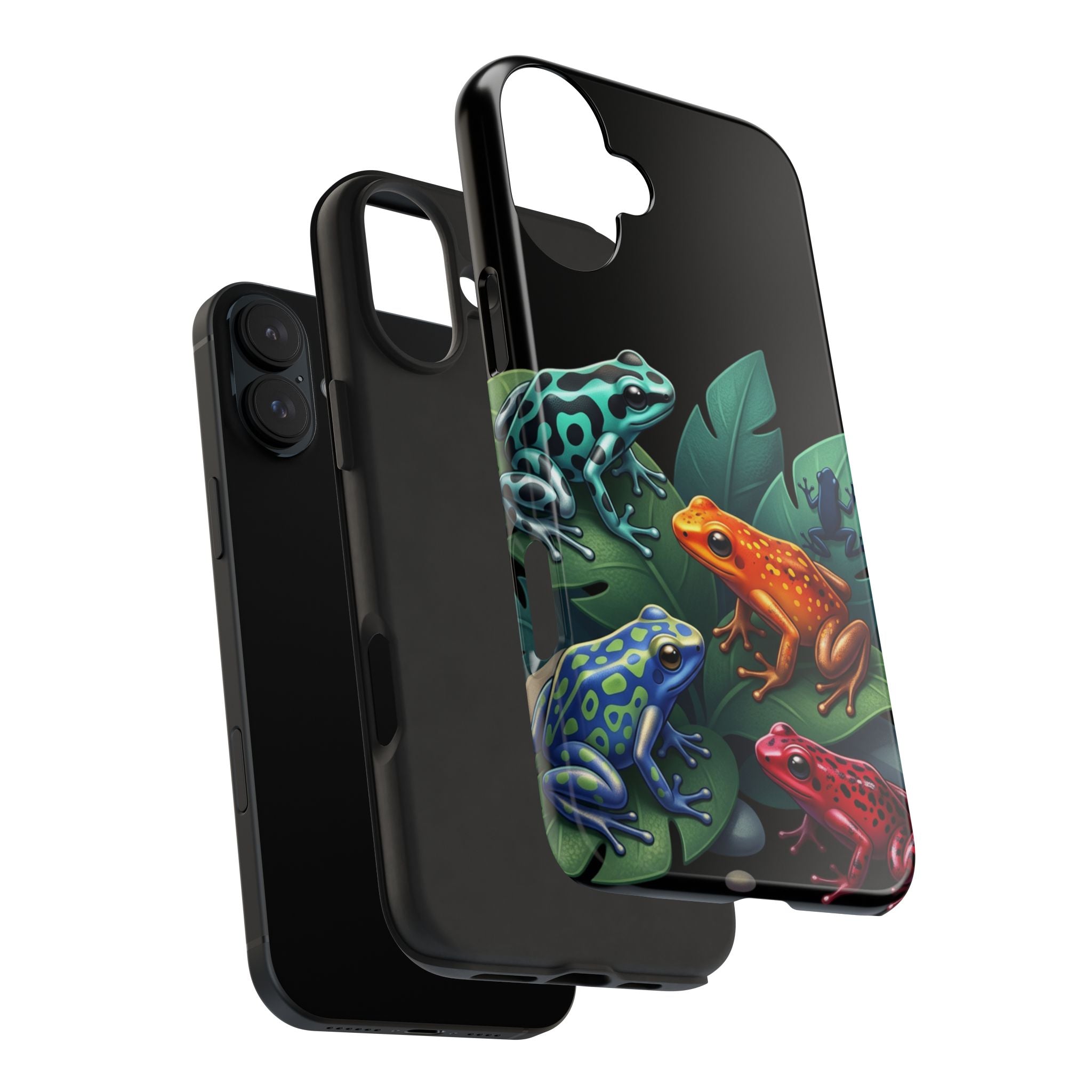 Phone Case | Colorful Dart Frog Design Tough Protective Case