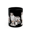 Coffee Mug | Blue Merle Australian Shepherd Ceramic Mug 11oz & 15oz
