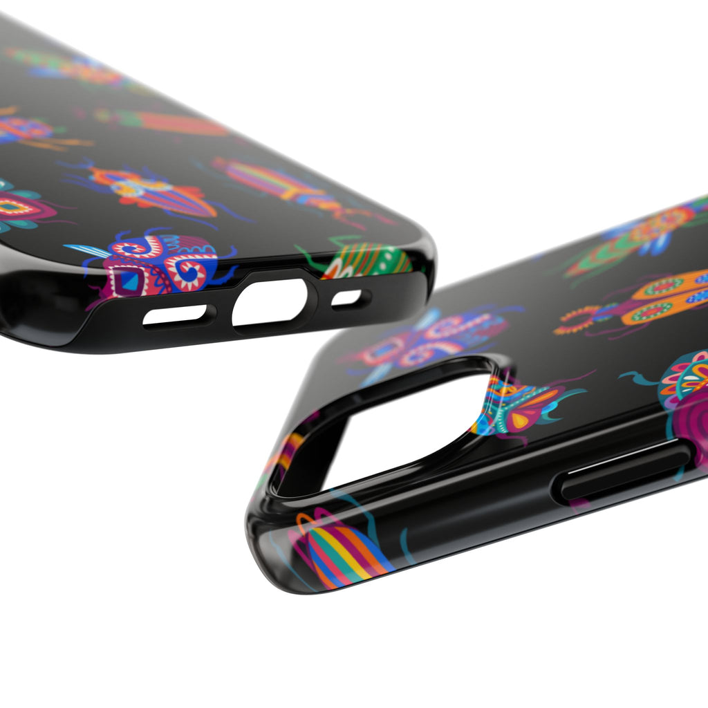 Phone Case | Neon Beetle Pattern Tough Protective Cover