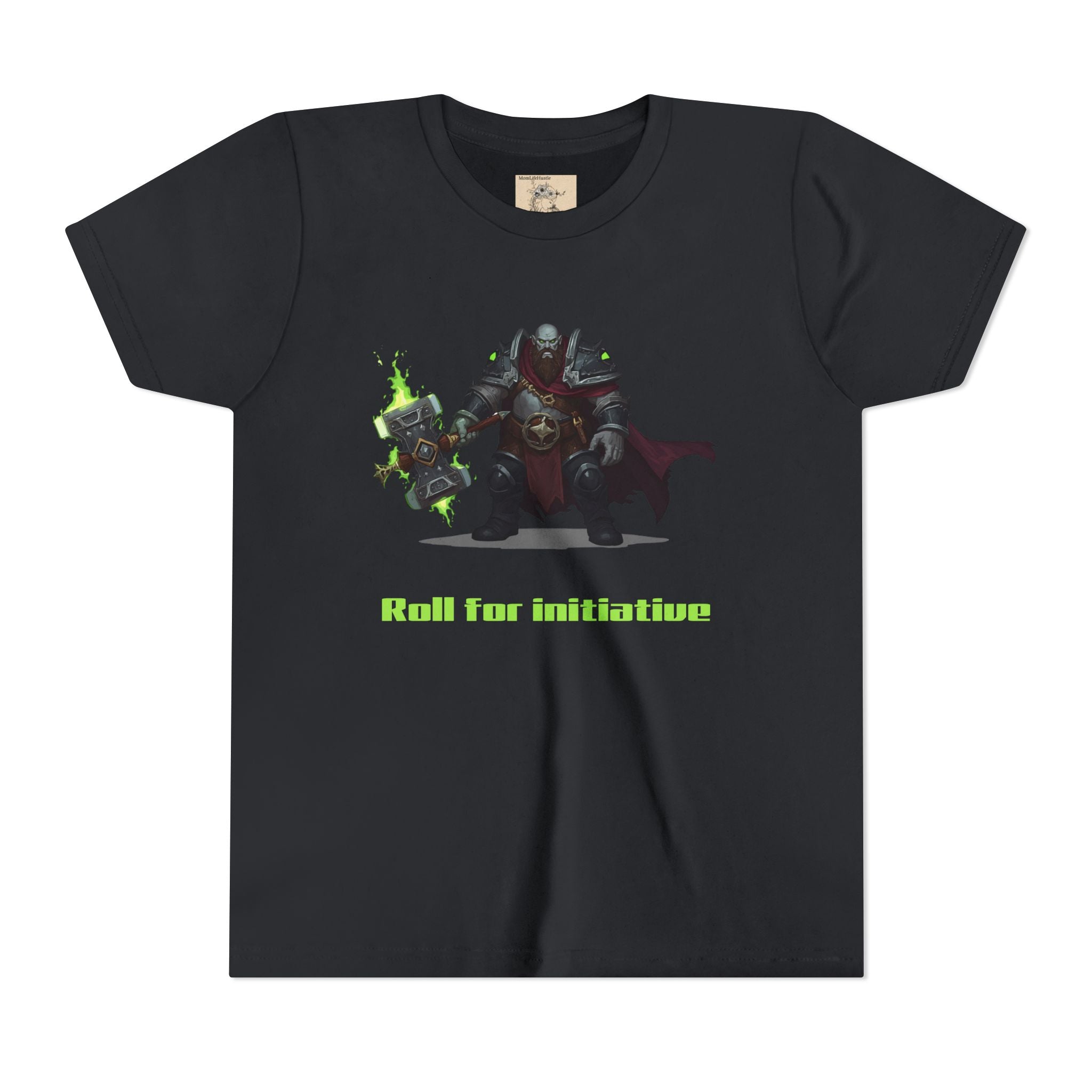 T-Shirt | 'Roll for Initiative' Fantasy RPG Character Youth Tee