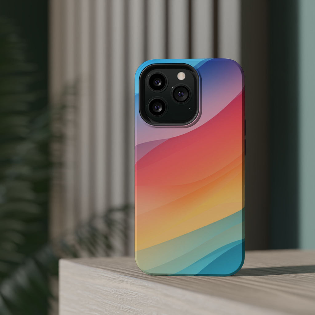 Phone Case | Gradient Sunset Magnetic Impact-Resistant Phone Shield