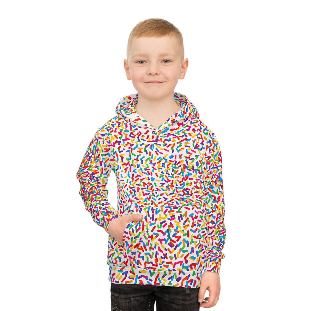 Vanilla & Rainbow Sprinkles Hoodie