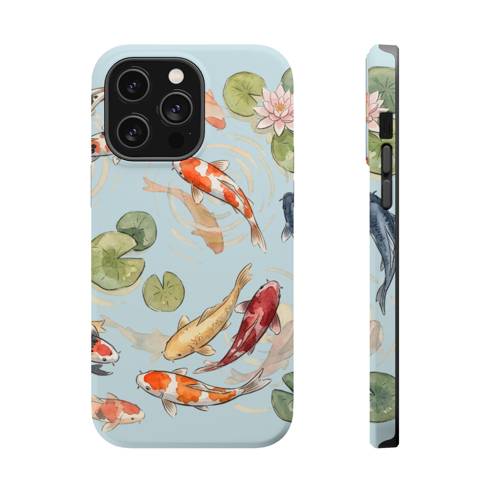 Phone Case | Koi Pond Magnetic Impact-Resistant Phone Cover