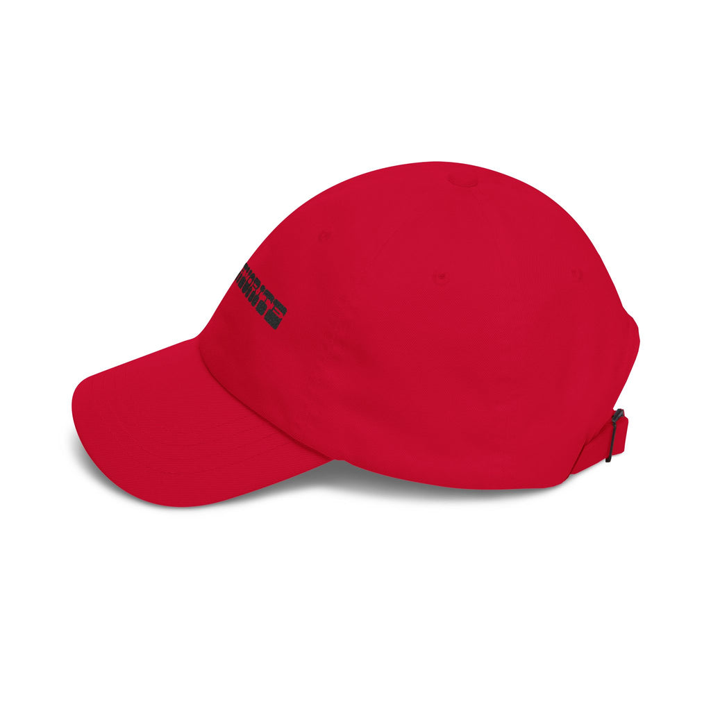 Hat | Dad Cap with Embroidered Text 'Mom's Favorite' Cap