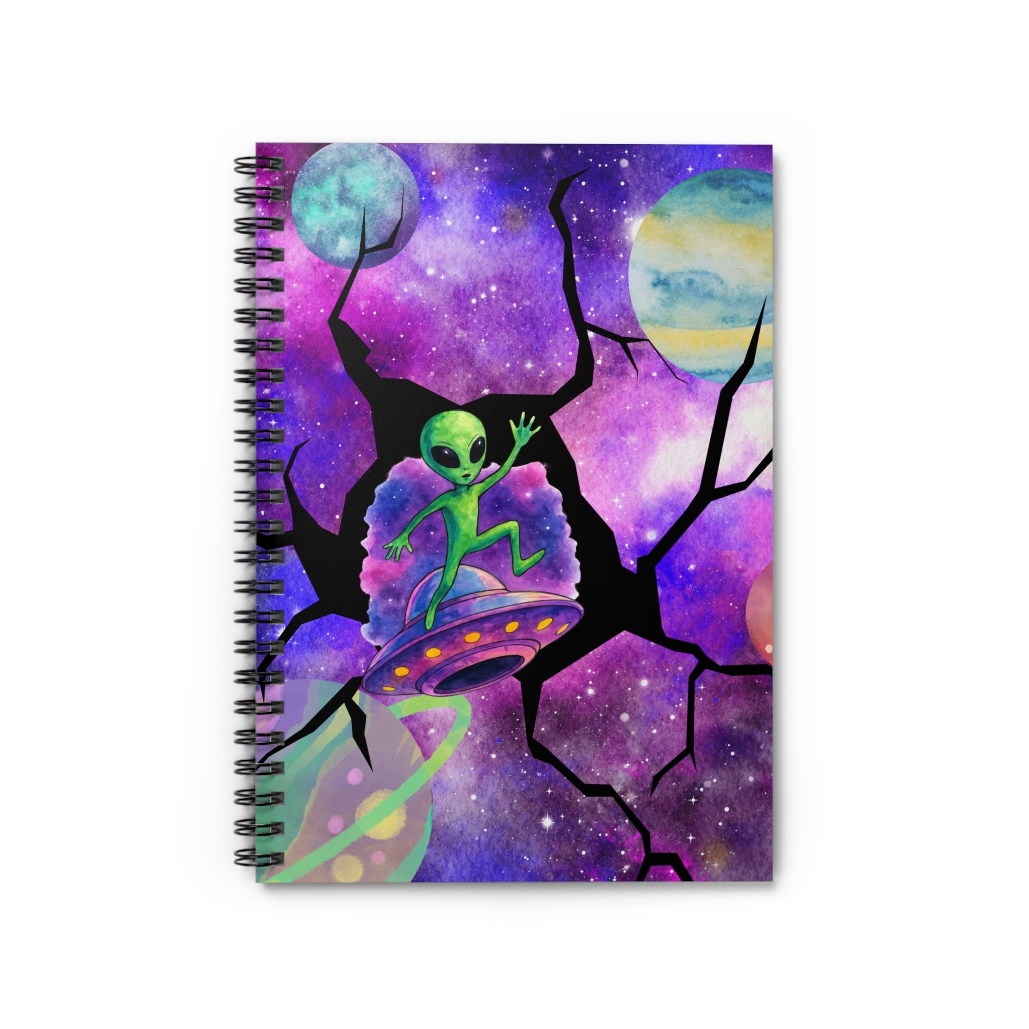 Journal | Broken Galaxy and Alien Spiral Notebook