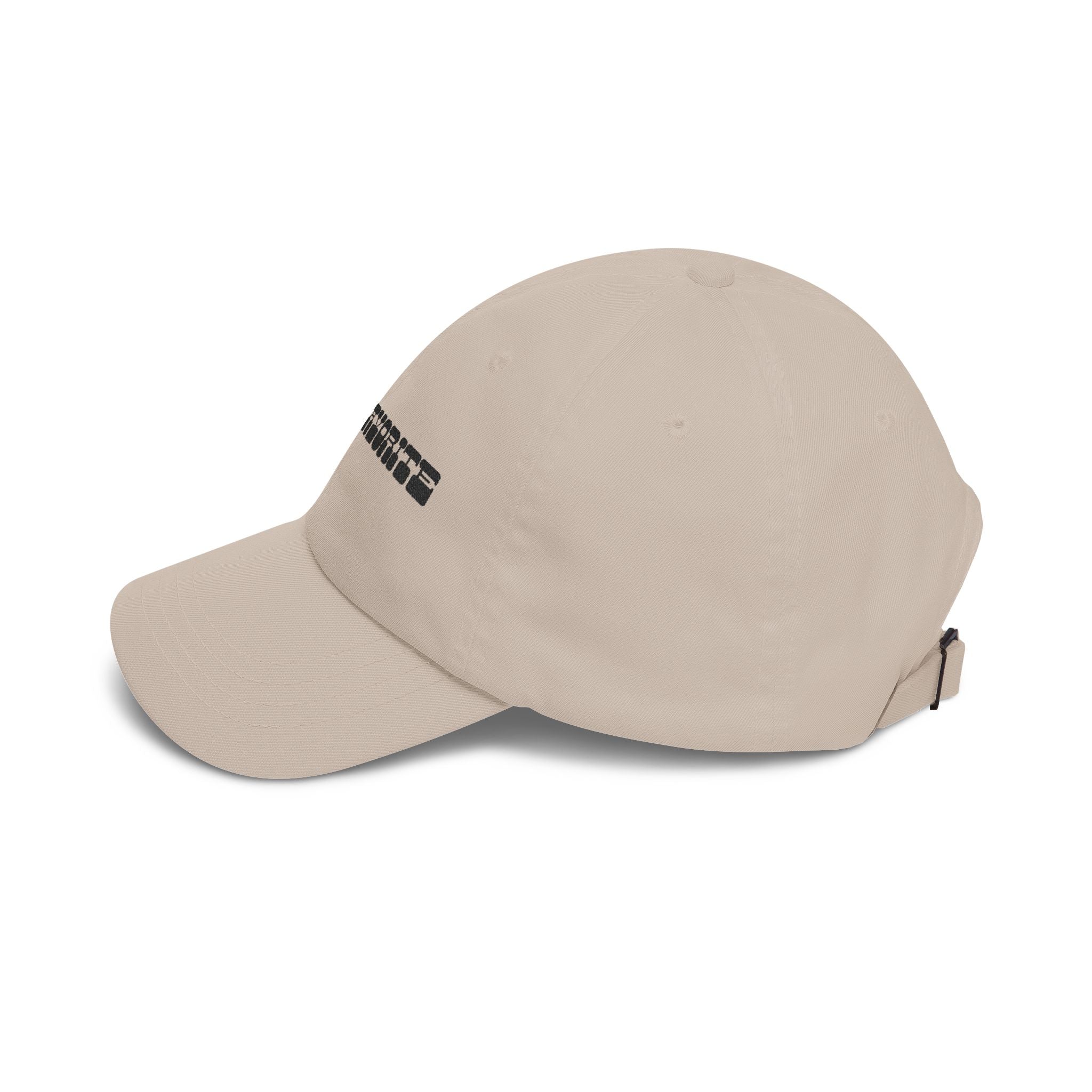 Hat | Dad Cap with Embroidered Text 'Mom's Favorite' Cap