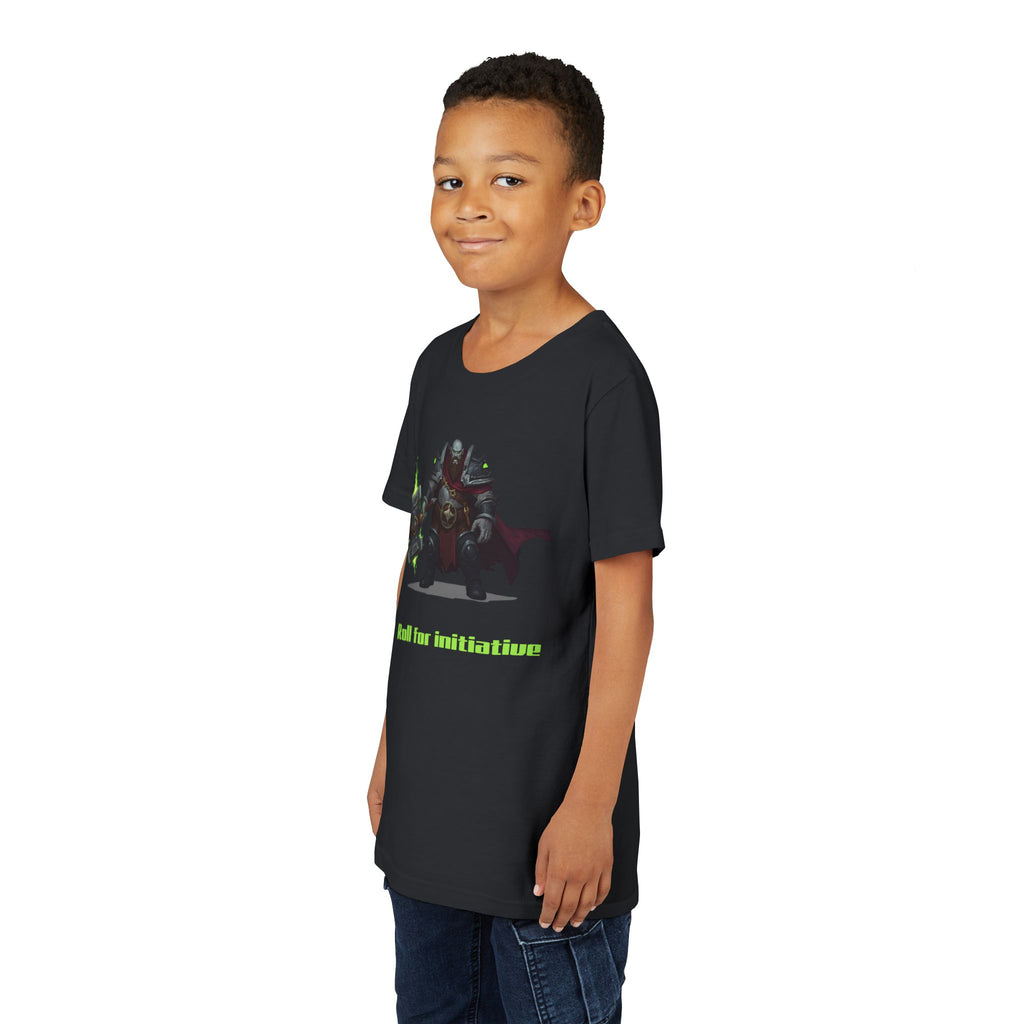 T-Shirt | 'Roll for Initiative' Fantasy RPG Character Youth Tee
