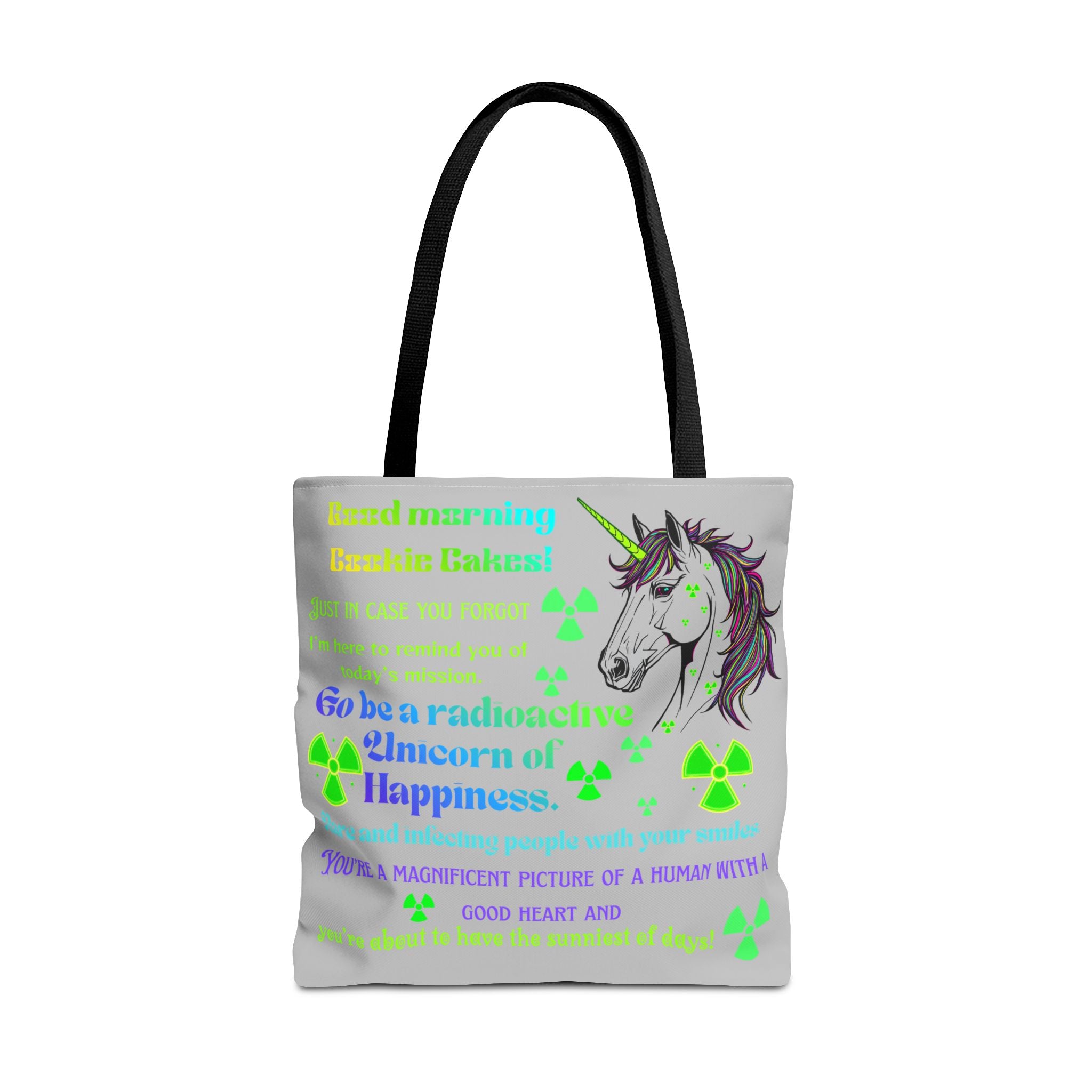 Tote Bag | Radiant Neon Graphic Tote