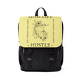 Bright Yellow Floral Mom Life Hustle Backpack