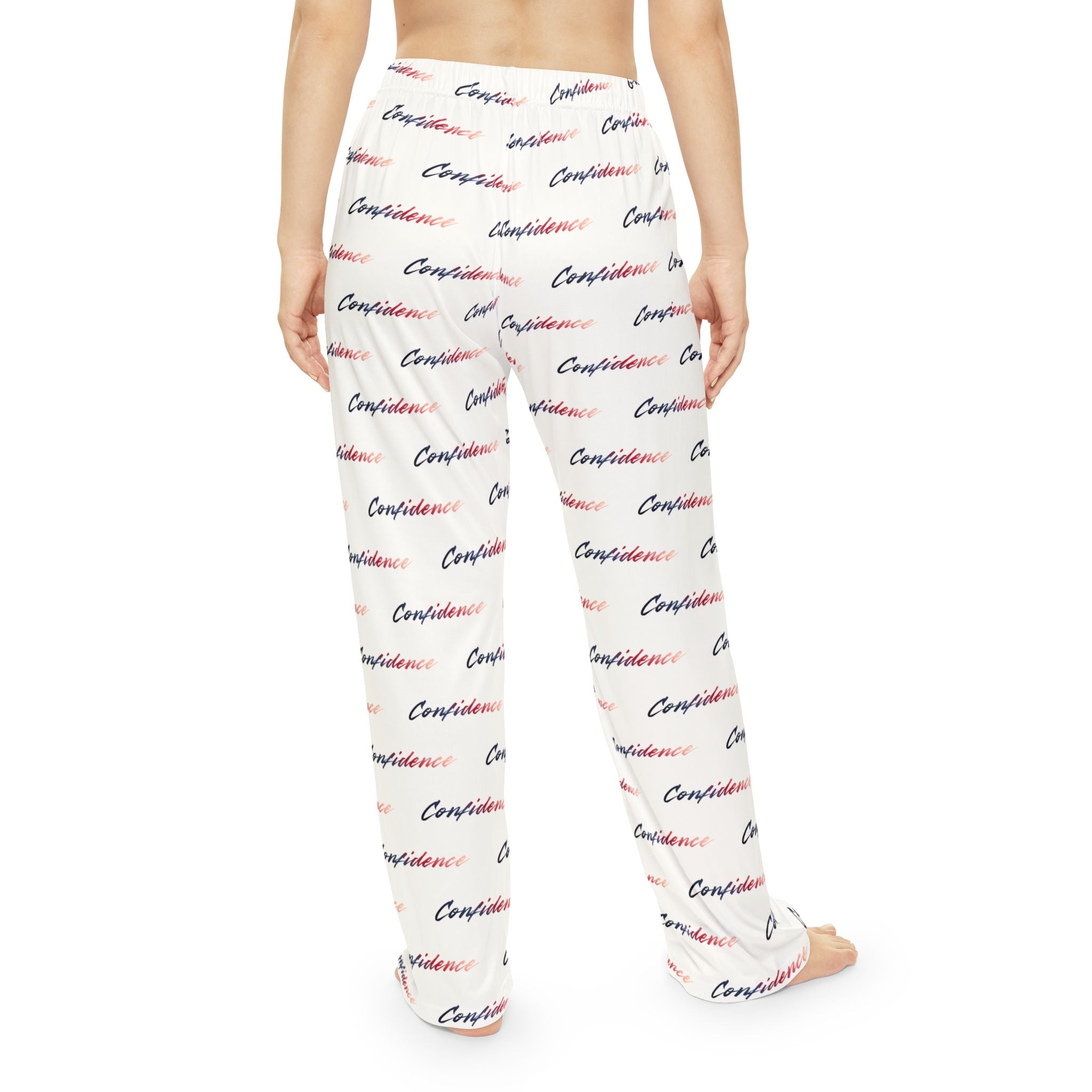 Pajama Pants | All-Over 'Confidence' Lounge Bottoms
