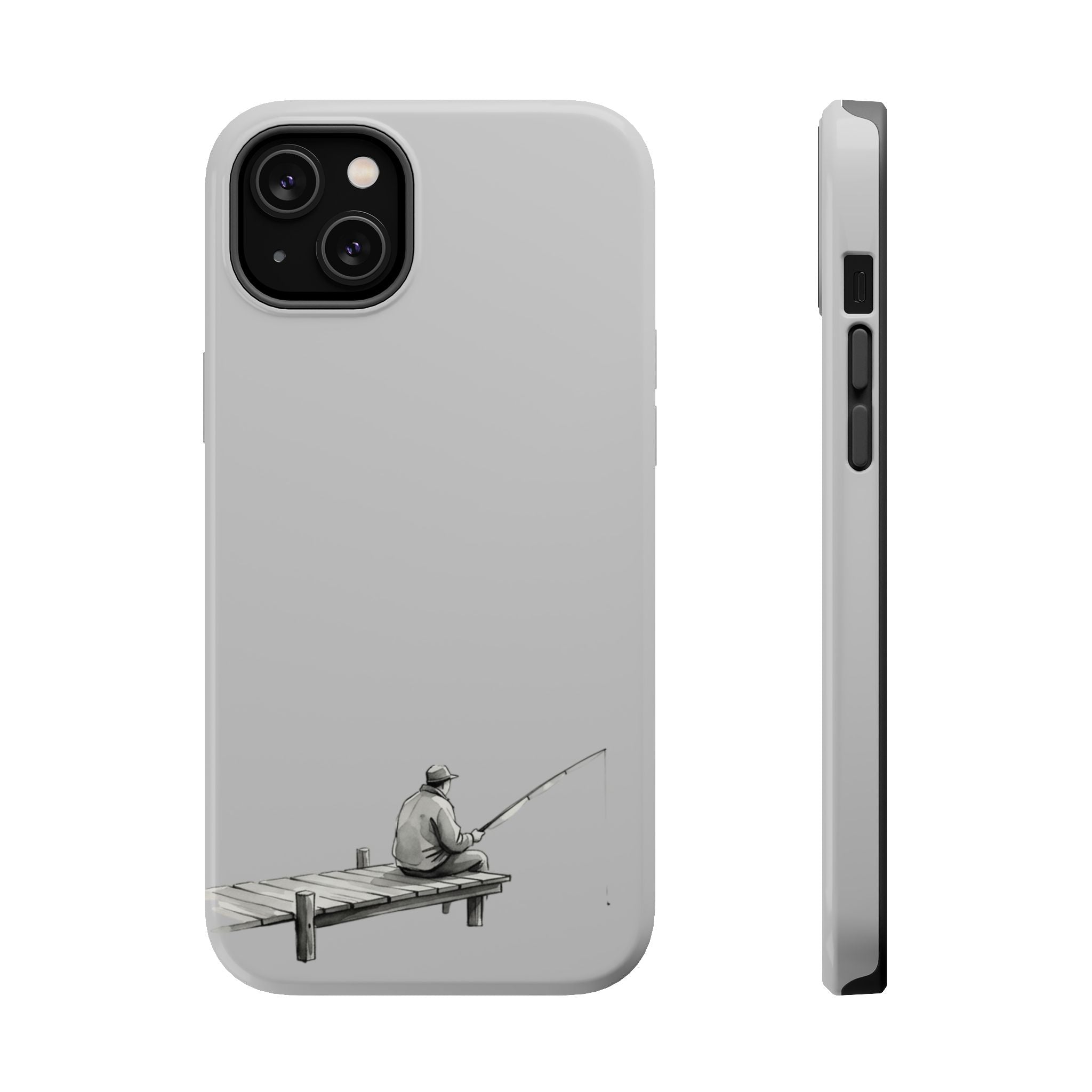 Phone Case | Fishing Dock Minimalist Magnetic Impact-Resistant Case