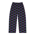 Pajama Pants | All-Over Neon Orchid Floral Pattern Women's Pajamas