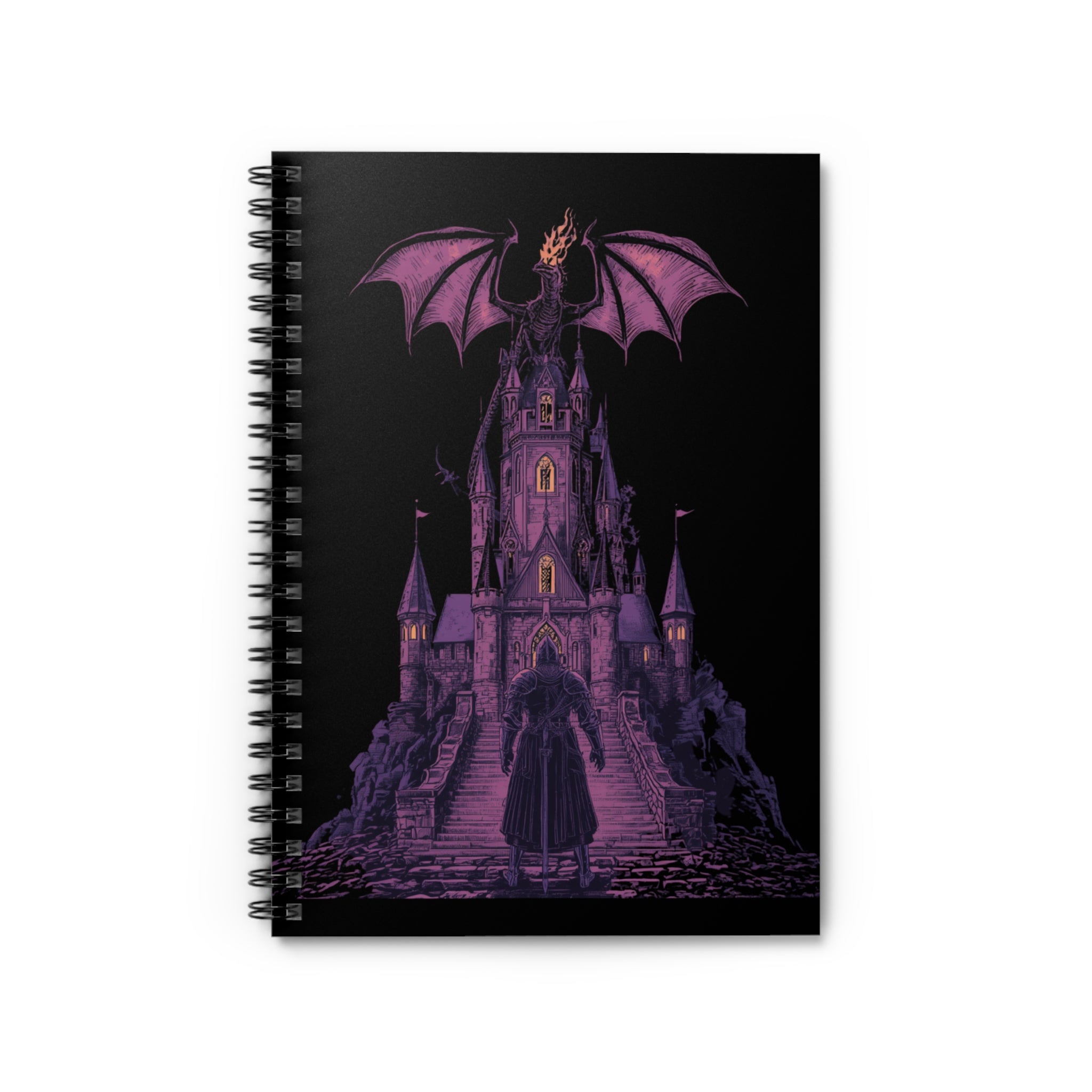 Journal | Gothic Dragon Castle Spiral Notebook for Fantasy Fans