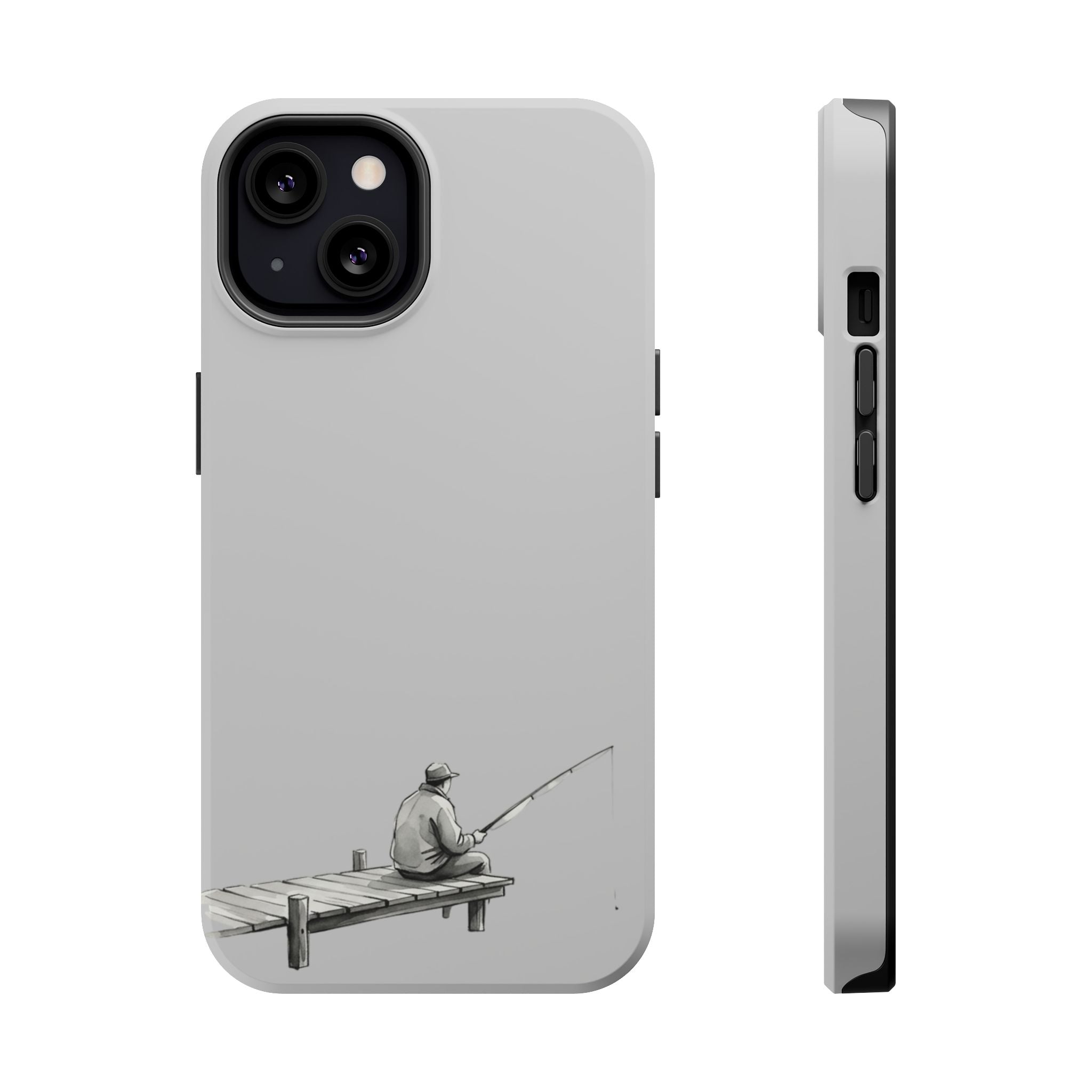 Phone Case | Fishing Dock Minimalist Magnetic Impact-Resistant Case