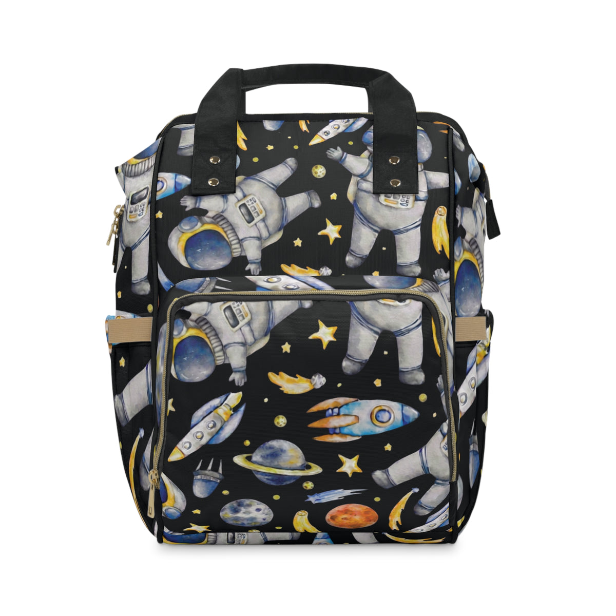 Diaper Backpack | Astronaut & Rocket Space Explorer Baby Bag