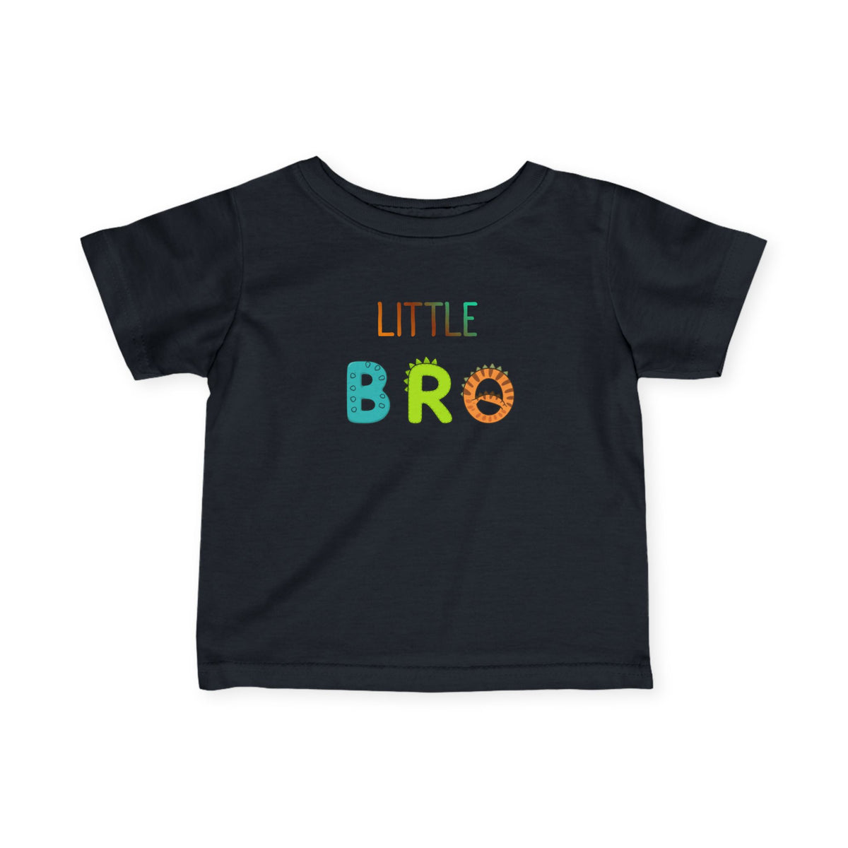 Little Bro Dino Script Infant T-Shirt