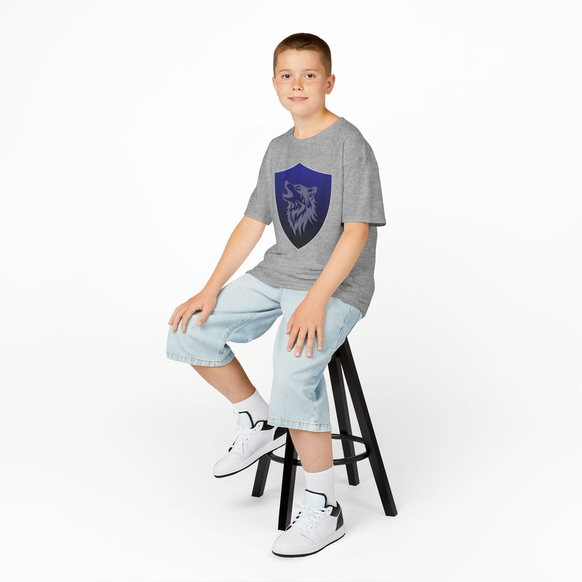 Wolf Shield Graphic T-Shirt