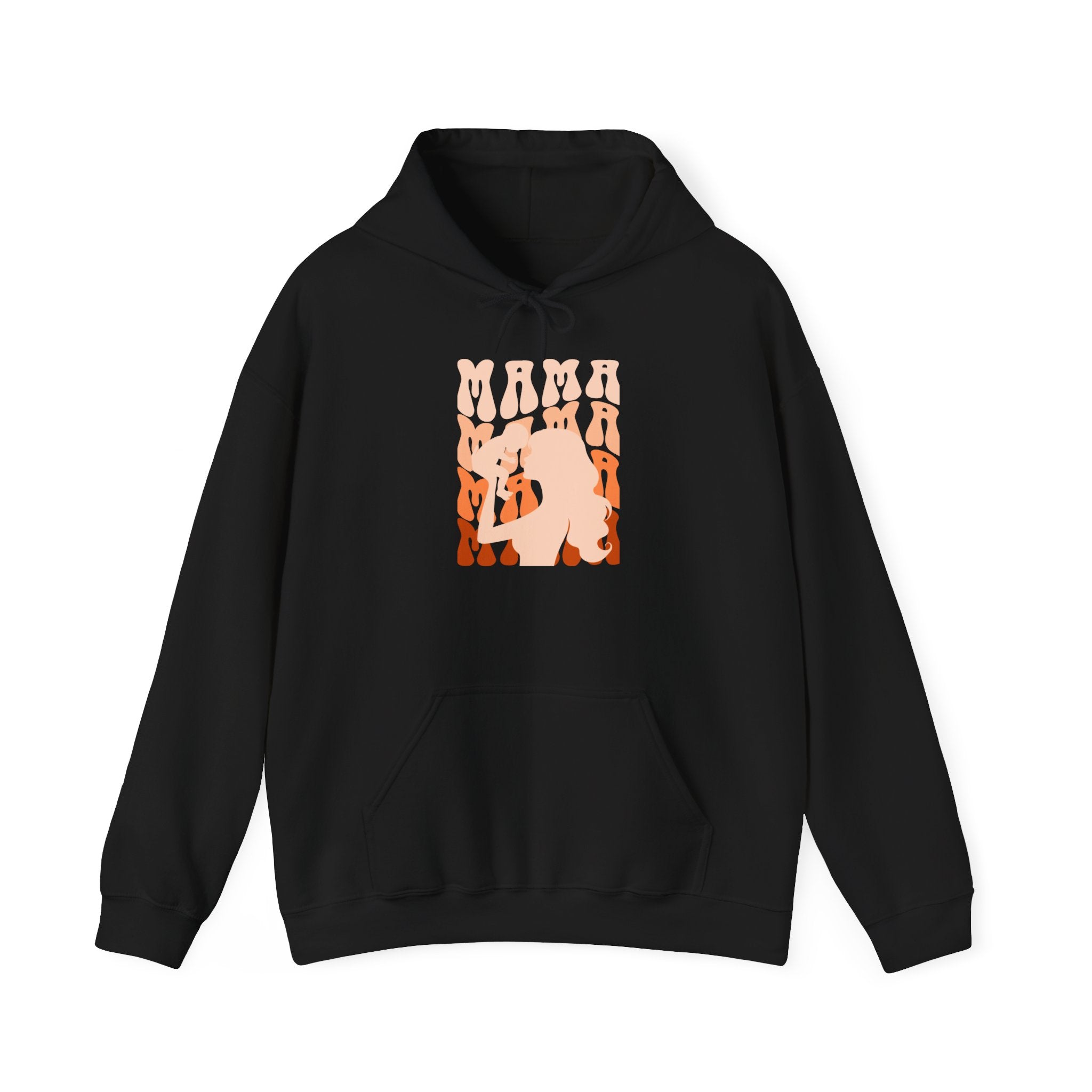 Hoodie | Mama and Baby Silhouette Graphic