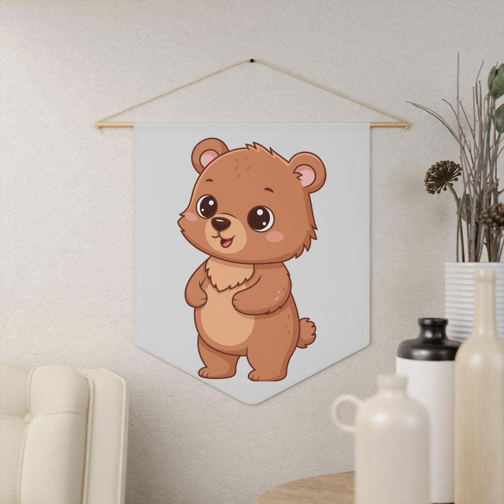 Pennant Banner | Cute Baby Bear Nursery Wall Decor for Childs’ Room