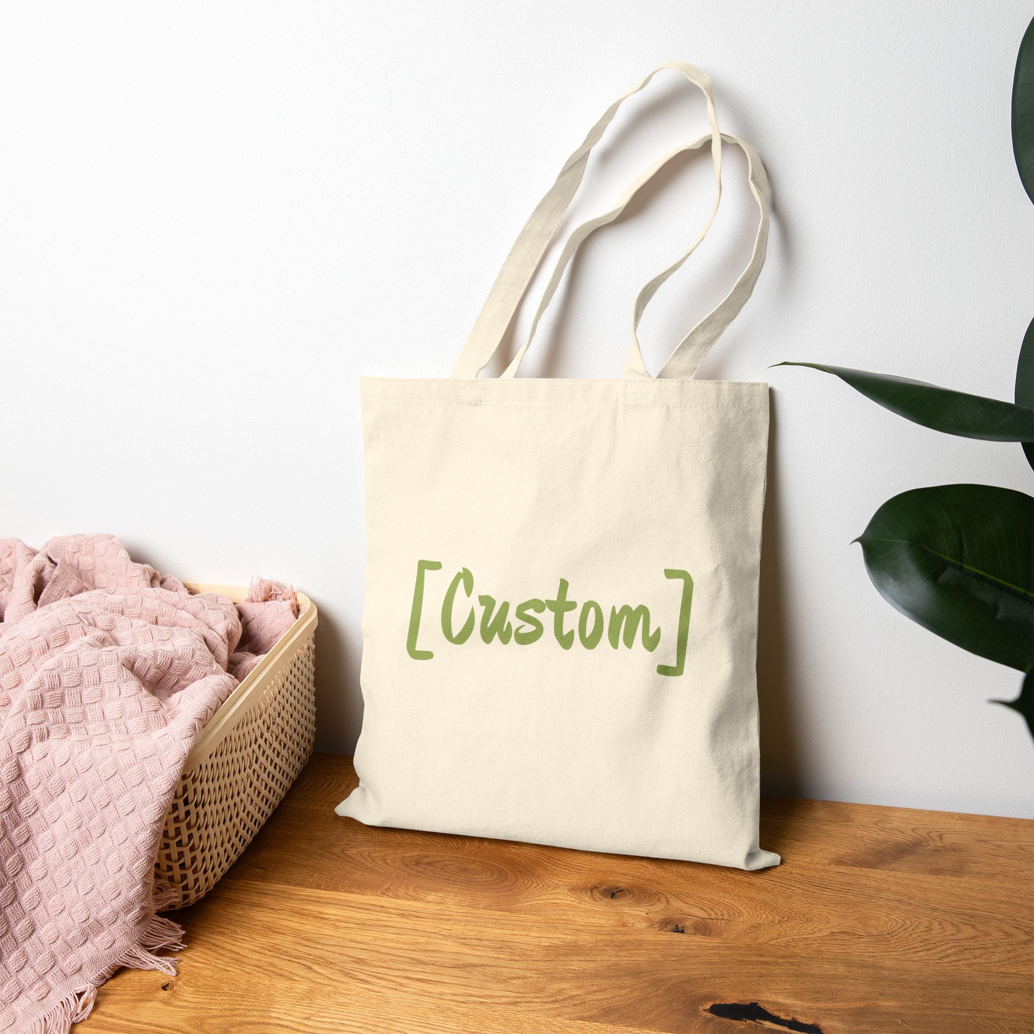 Tote Bag | Personalized Canvas  Grocery & Market Bag