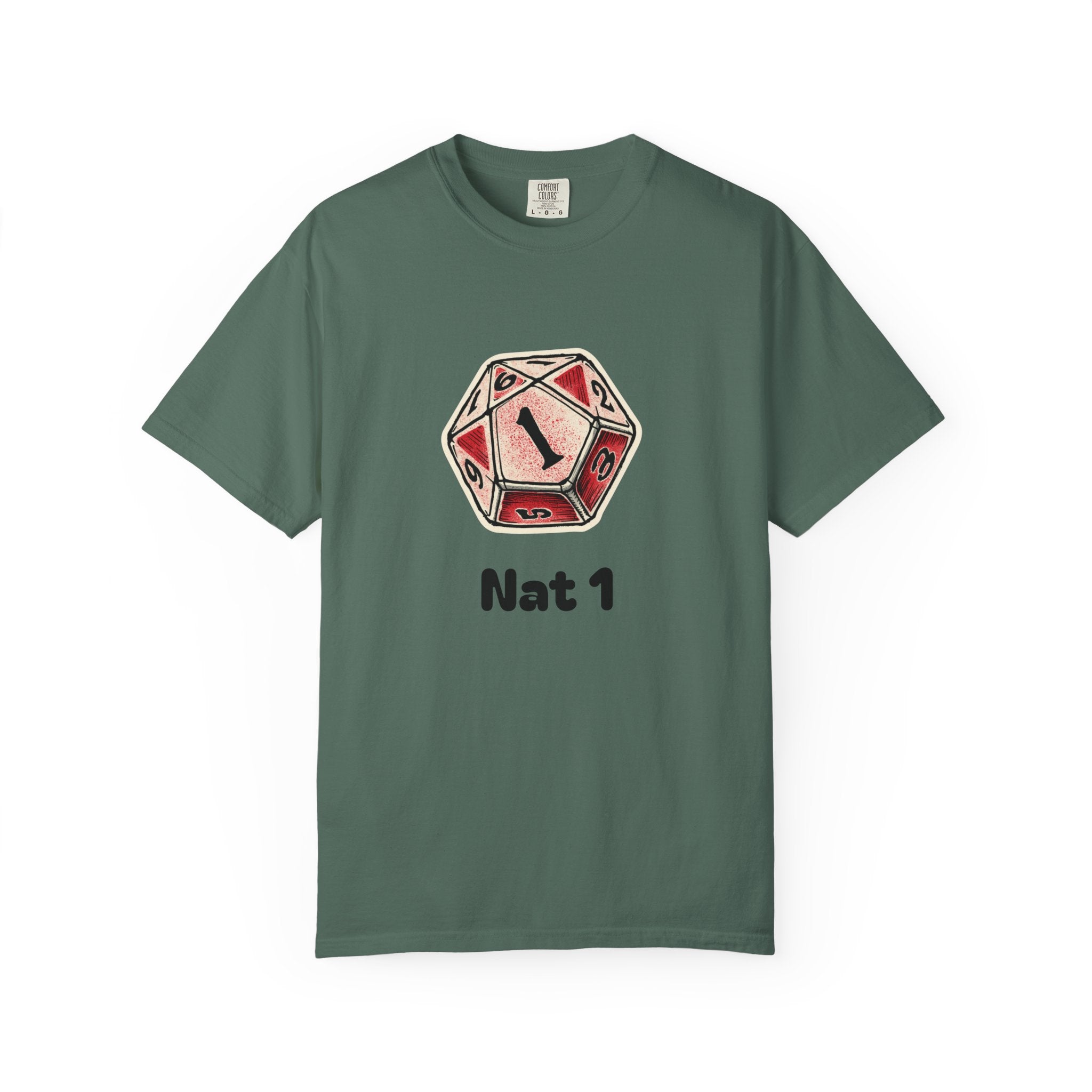 T-Shirt | Roleplaying RPG 'Nat 1' & 'Striving to Be the Whole Problem' Tee