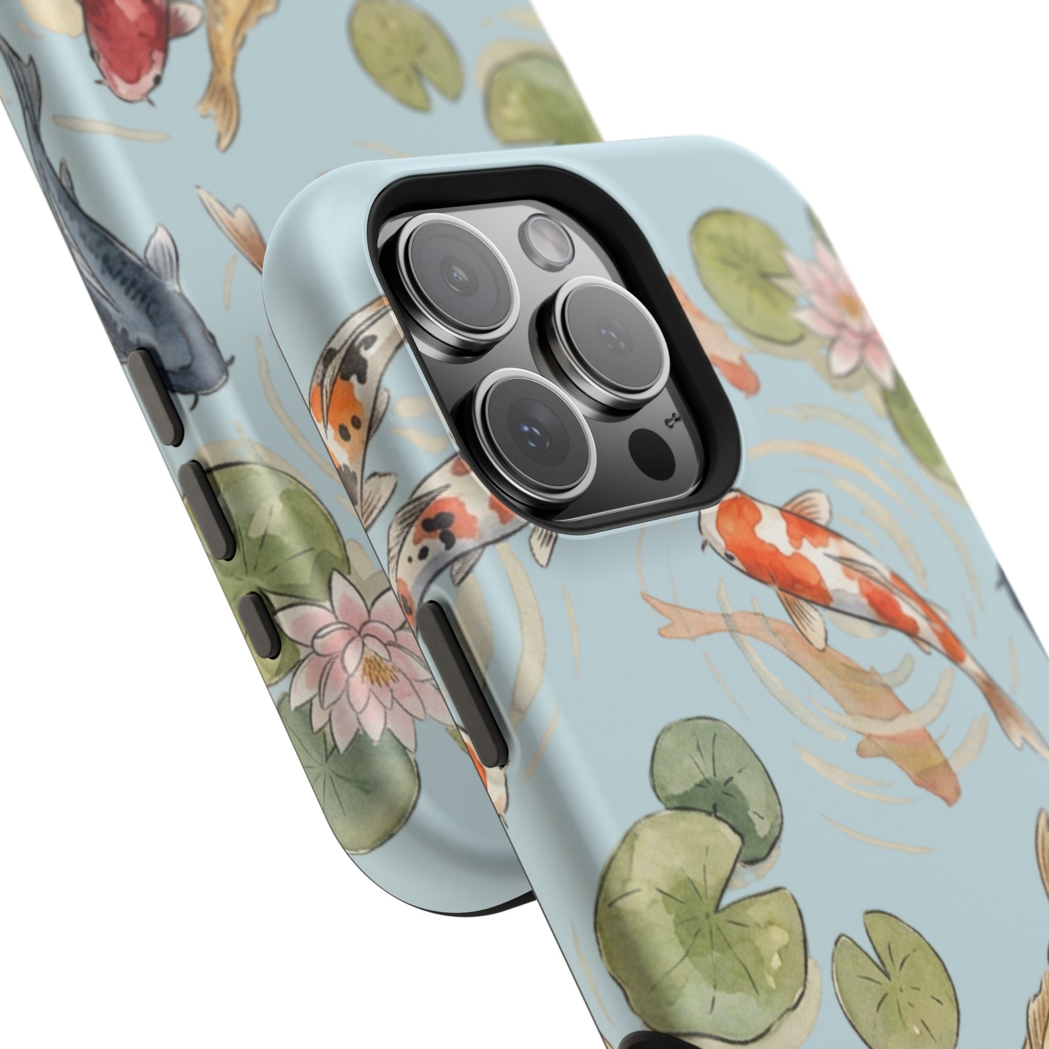 Phone Case | Koi Pond Magnetic Impact-Resistant Phone Cover