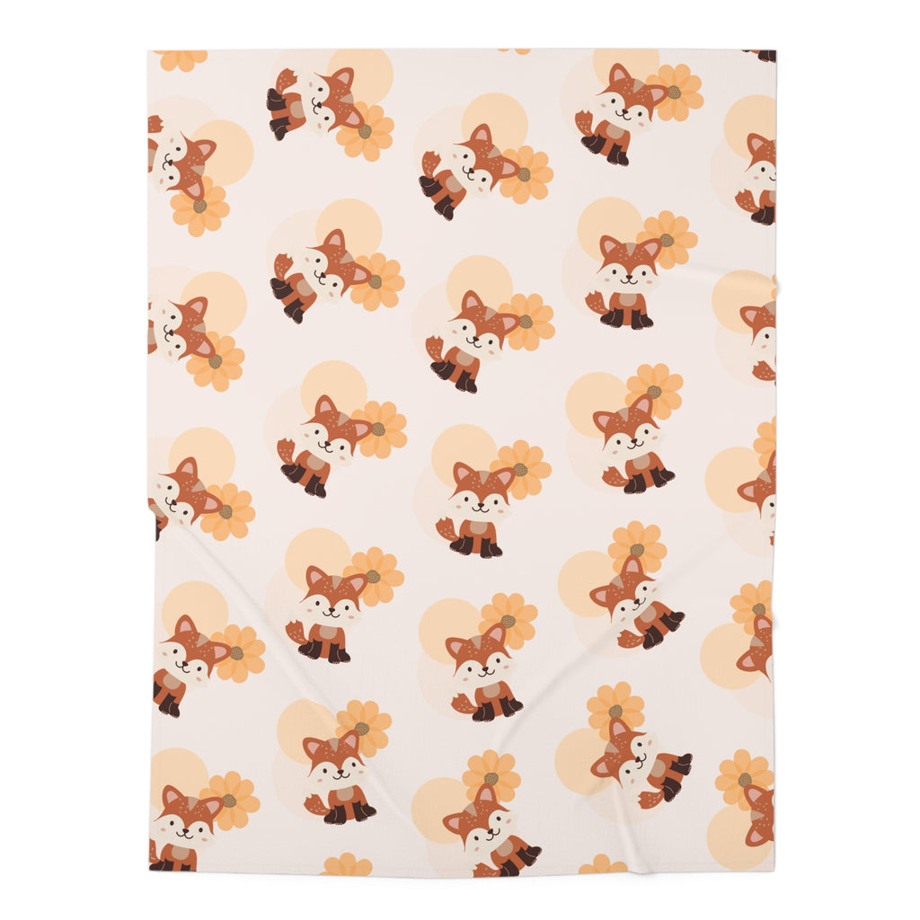 Baby Swaddle Blanket | Cute Fox Infant Swaddle