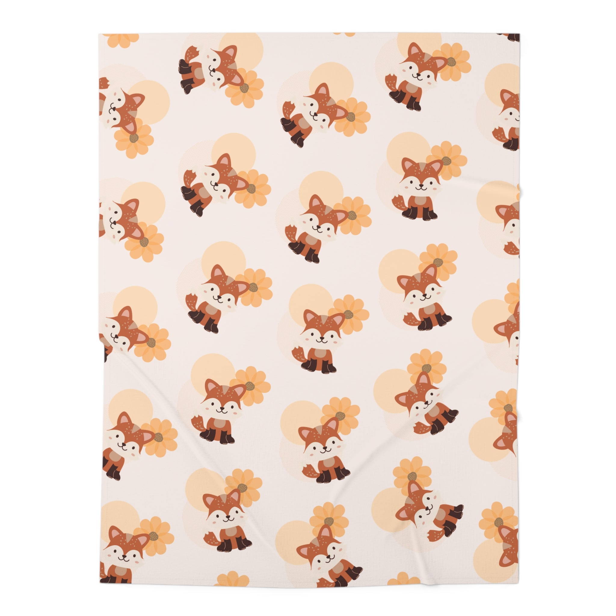 Baby Swaddle Blanket | Cute Fox Infant Swaddle